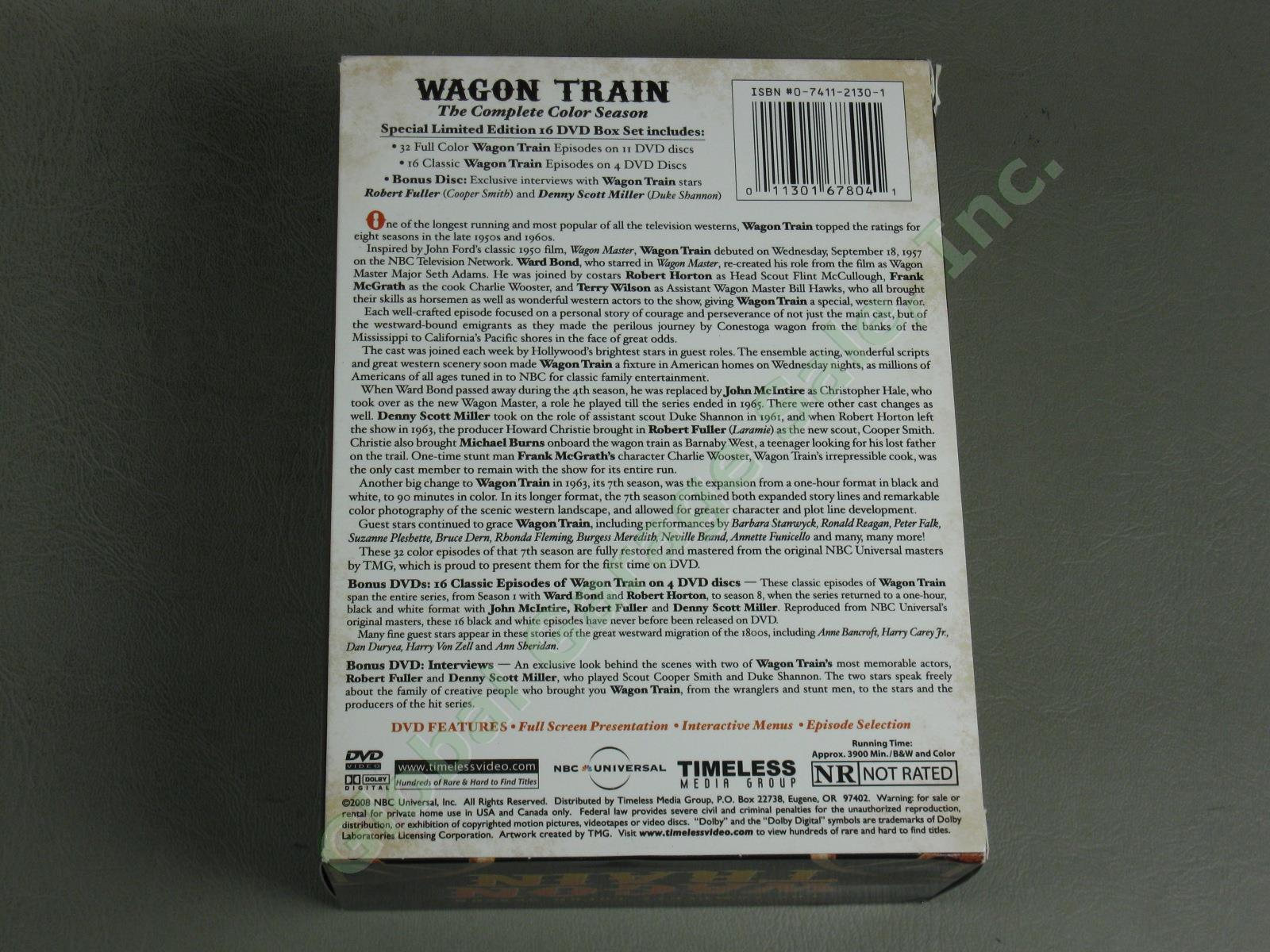 Lone Ranger Will Sonnett Wagon Train Jim Bowie Sergeant Preston DVD Lot Complete 5