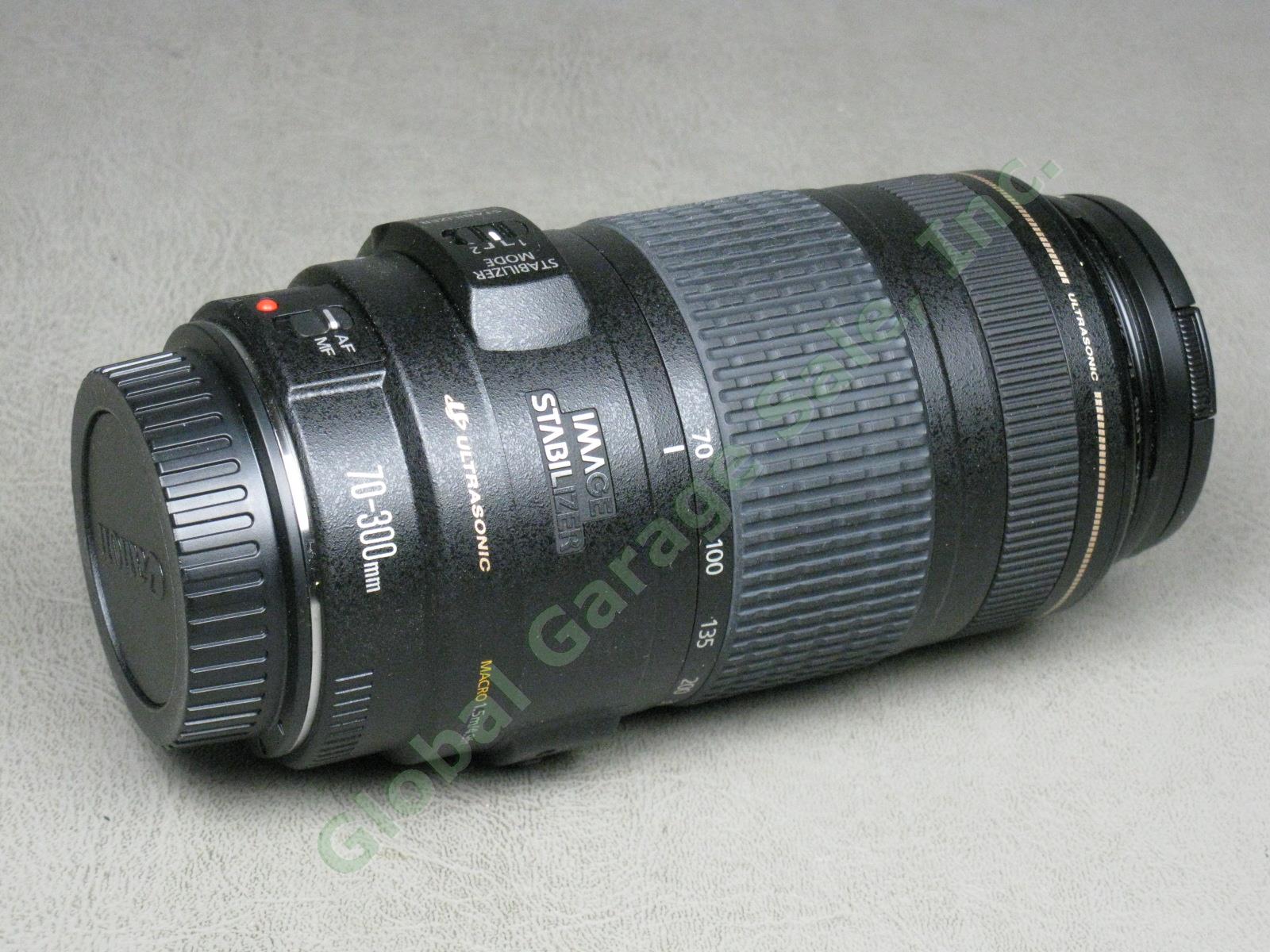 MINT! Canon Ultrasonic 70-300mm Image Stabilizer AF MF Macro Zoom Lens 1:4-5.6