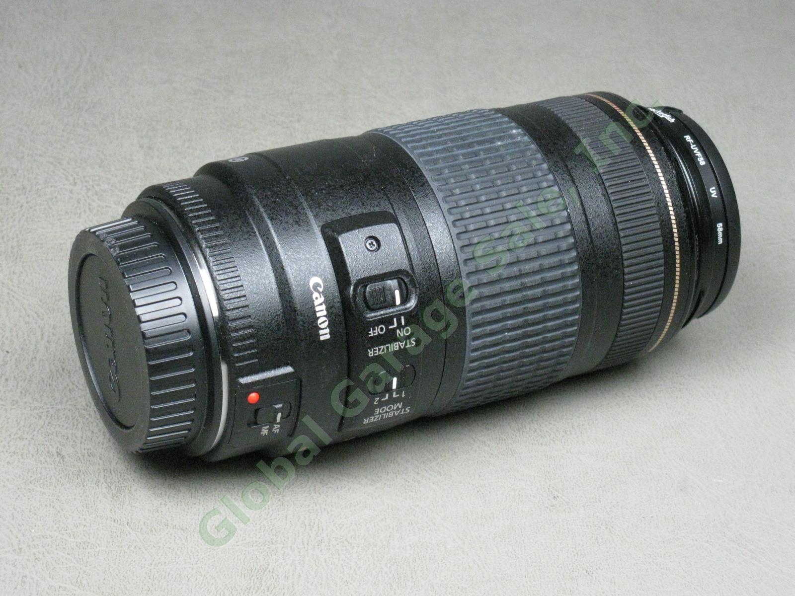 MINT! Canon Ultrasonic 70-300mm Image Stabilizer AF MF Macro Zoom Lens 1:4-5.6 1