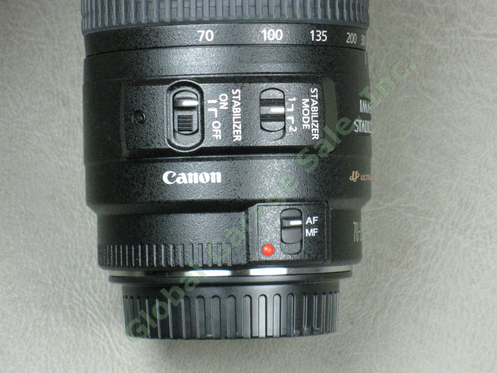 MINT! Canon Ultrasonic 70-300mm Image Stabilizer AF MF Macro Zoom Lens 1:4-5.6 6
