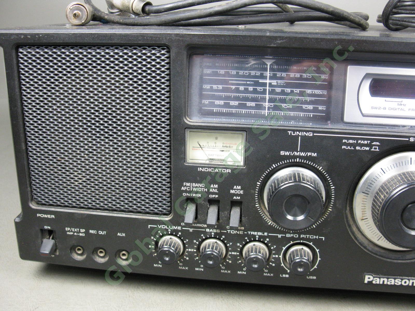 Panasonic RF-4800 FM-AM-SSB-CW 10-Band Shortwave Radio Communication Receiver NR 1