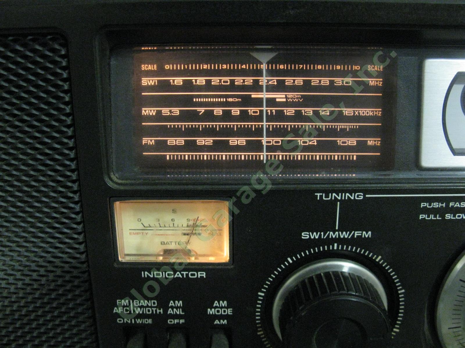 Panasonic RF-4800 FM-AM-SSB-CW 10-Band Shortwave Radio Communication Receiver NR 4