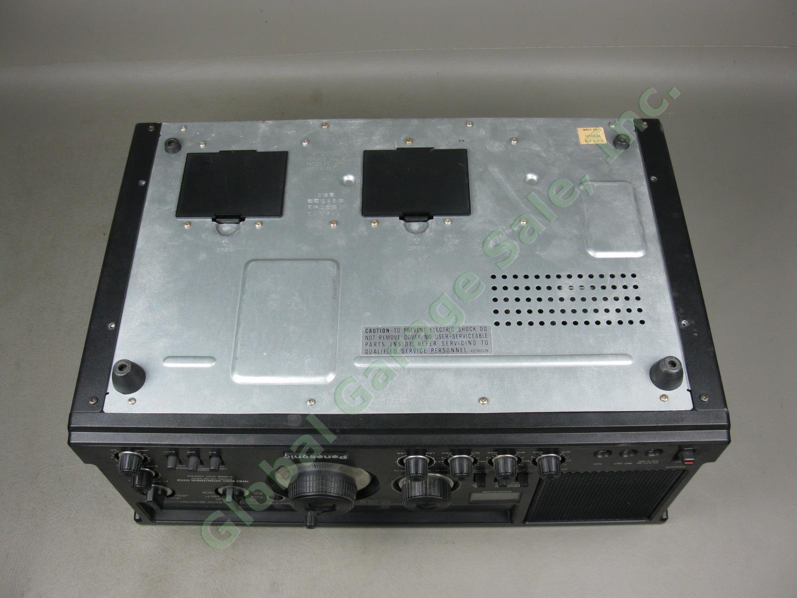 Panasonic RF-4800 FM-AM-SSB-CW 10-Band Shortwave Radio Communication Receiver NR 9