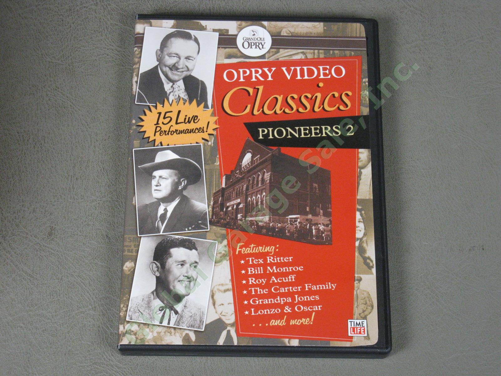 2 Grand Ole Opry Video Classics Time Life DVD Box Sets Live Performances 16 Disc 6