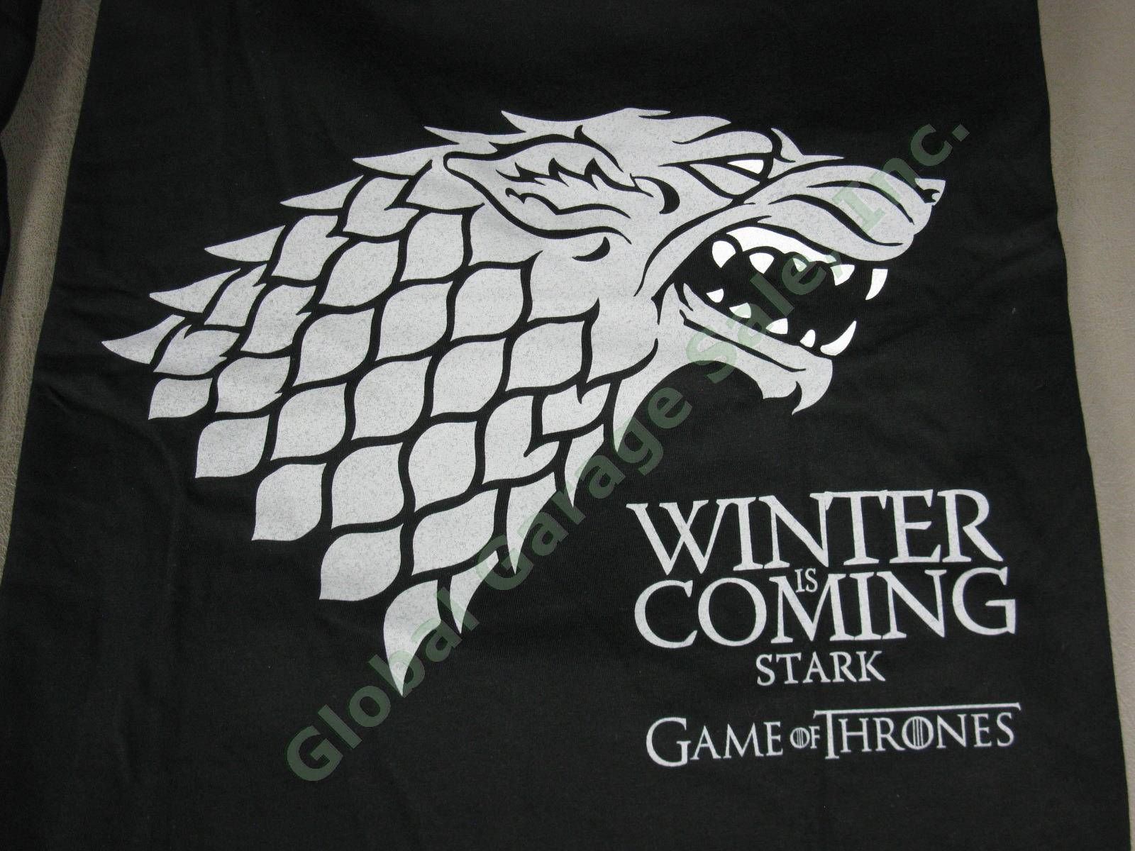 20 RARE Game Of Thrones Winter Is Coming Shirt Lot 2010 San Diego Comic-Con SDCC 1