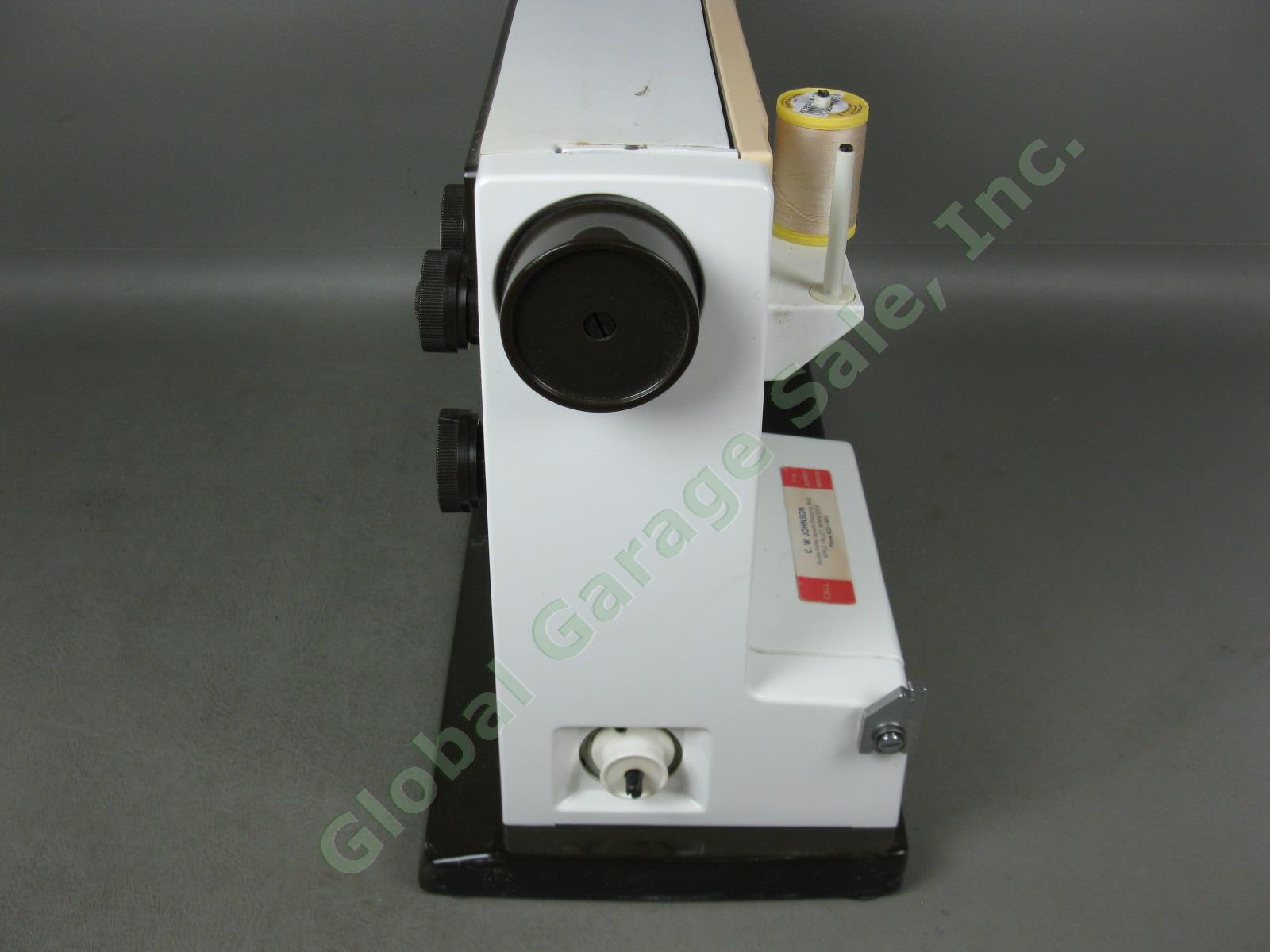 Viking Husqvarna 6460 Sewing Machine W/ 8 Colormatic Cams Pedal Case Bundle Lot 8