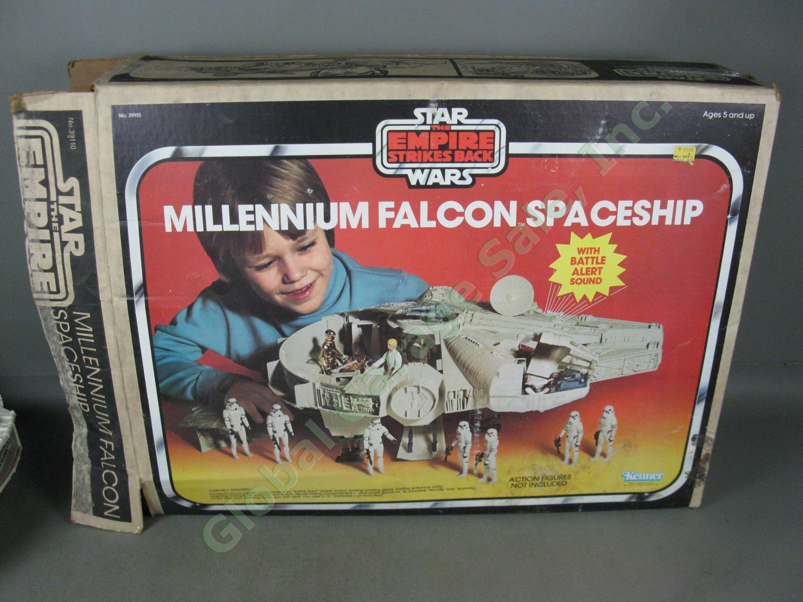 Vtg 1979 Kenner Star Wars Millennium Falcon Vehicle w/Box Labels Instructions NR 11