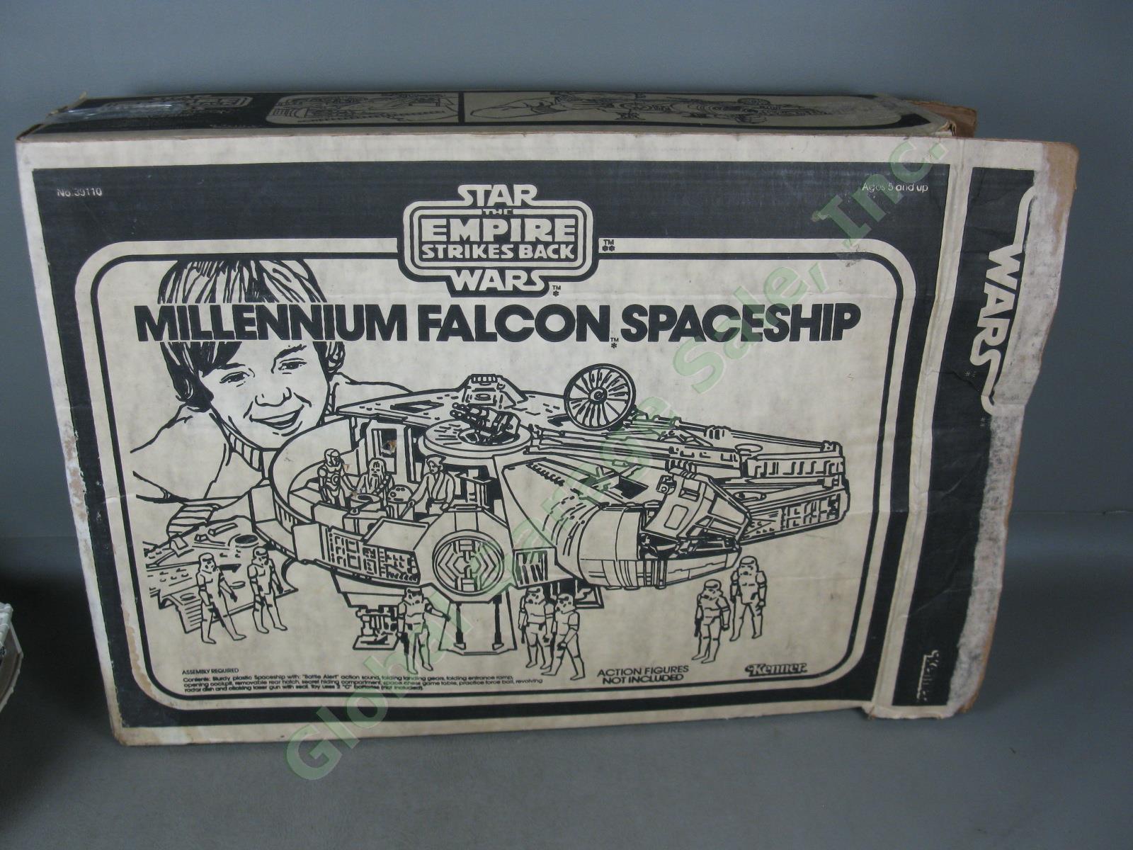 Vtg 1979 Kenner Star Wars Millennium Falcon Vehicle w/Box Labels Instructions NR 12