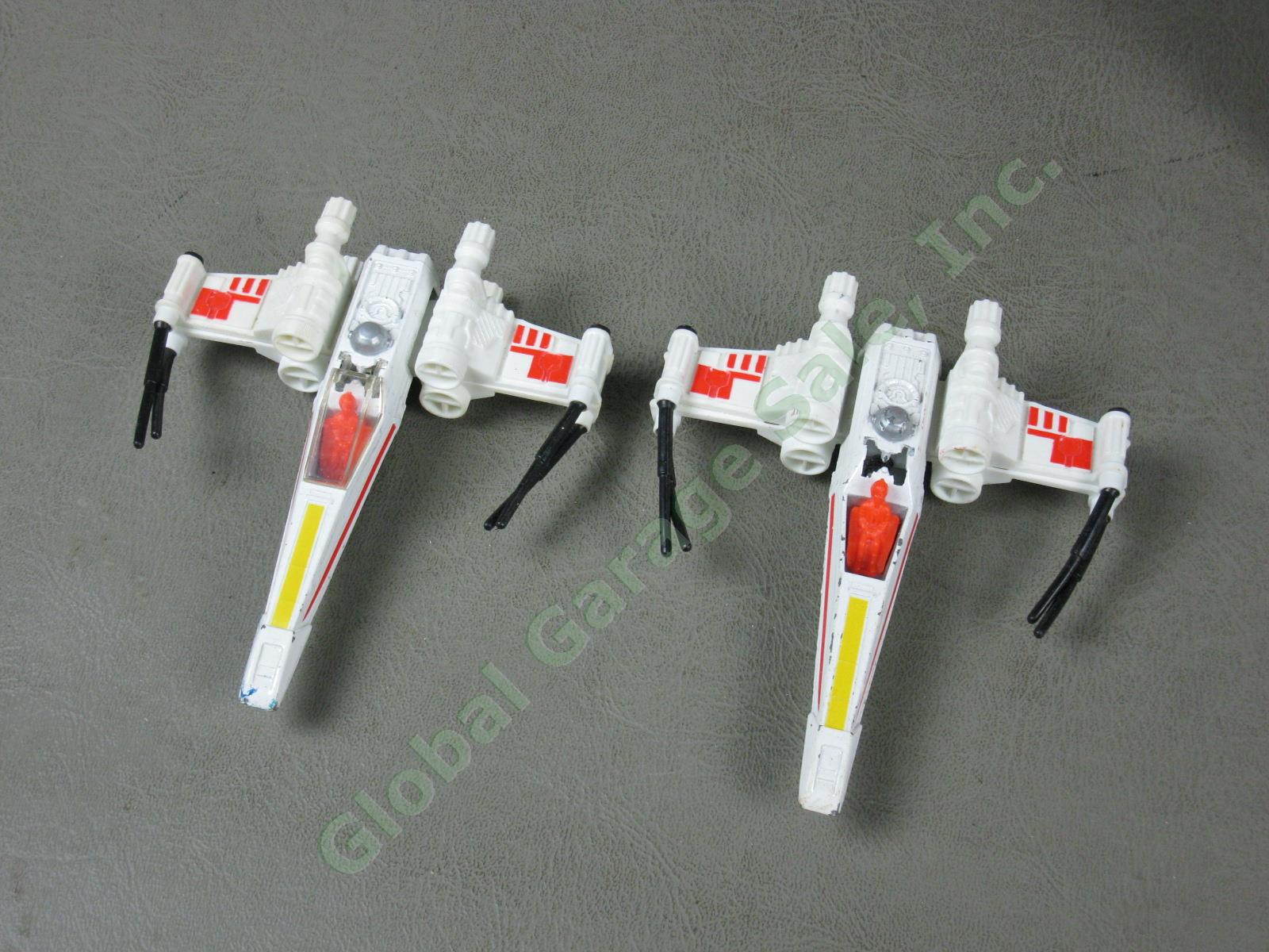 Vtg Kenner Star Wars 1978 X-Wing 1983 Y-Wing Fighter Vehicles w/Boxes Labels +NR 16