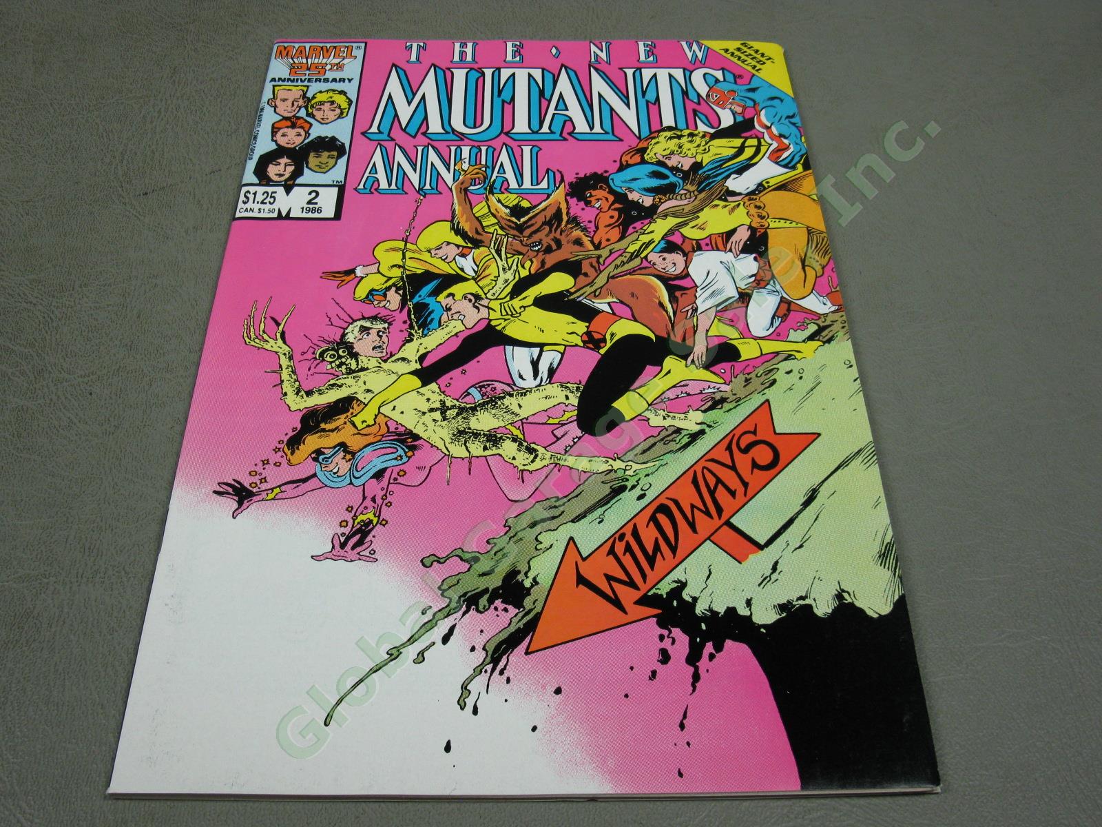 99 Marvel The New Mutants 1-86 88-92 100 Run Annual 1 2 1st App Psylocke 3 6 Lot 1