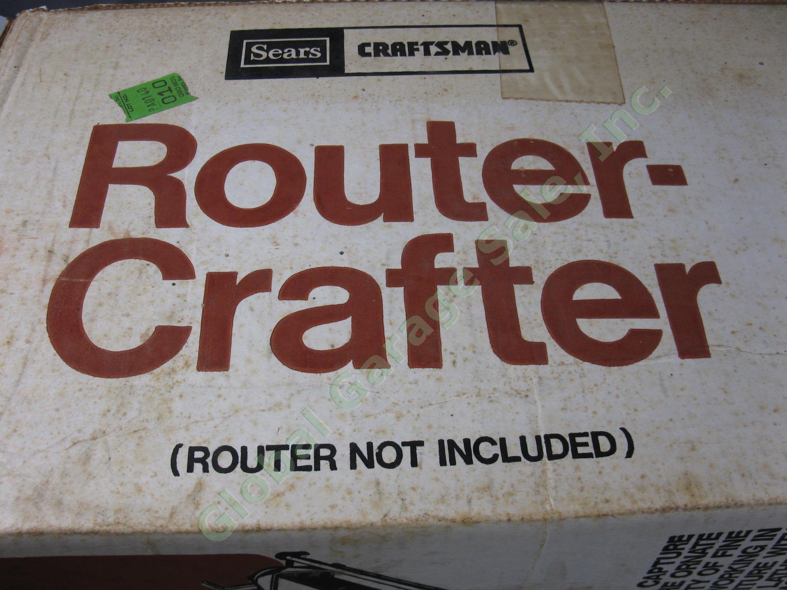 Rare NOS Vtg Sears Craftsman Router-Crafter Lathe 720-25250 W/ Box 9 2525 Tool 1