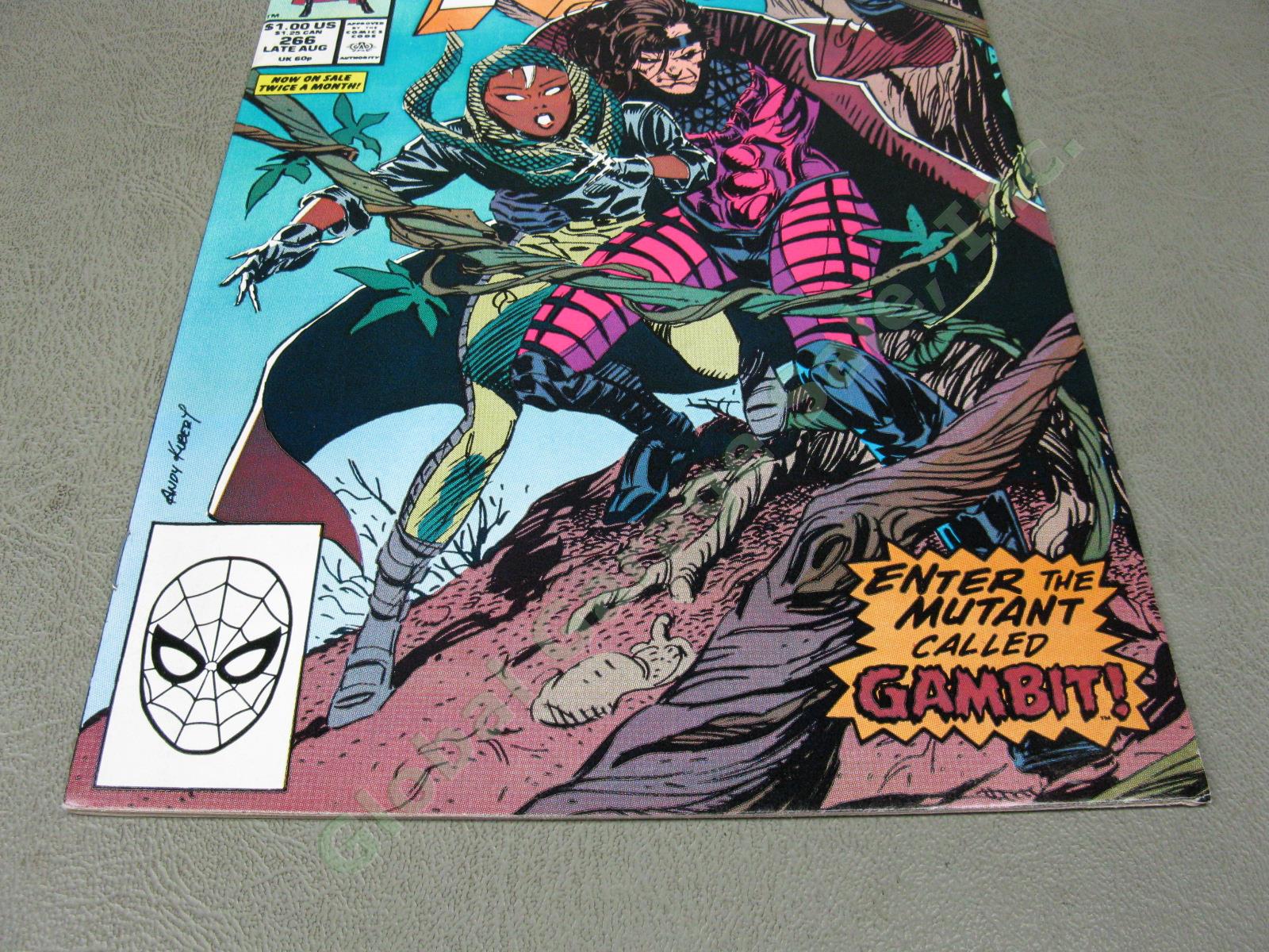 Marvel Aug 1990 The Uncanny X-Men 266 1st Appearance of Gambit Key Issue VG/EX 2