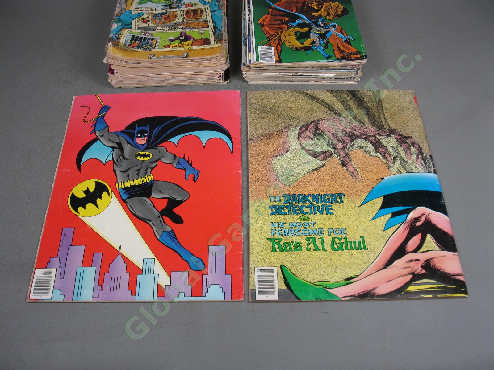 47 Vtg 1970s DC Comics Detective Batman Lot Neal Adams Limited Collector Edition 1