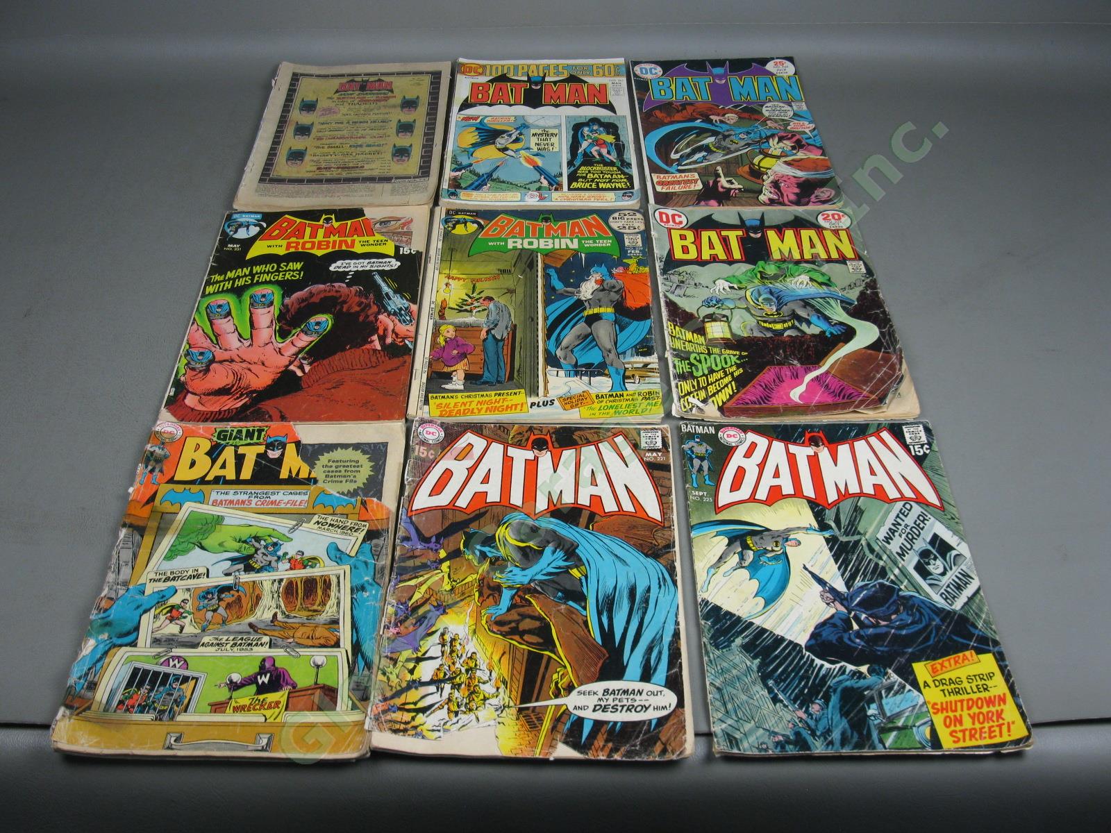 47 Vtg 1970s DC Comics Detective Batman Lot Neal Adams Limited Collector Edition 2