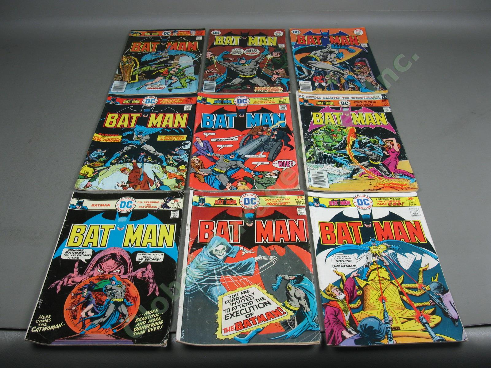 47 Vtg 1970s DC Comics Detective Batman Lot Neal Adams Limited Collector Edition 3