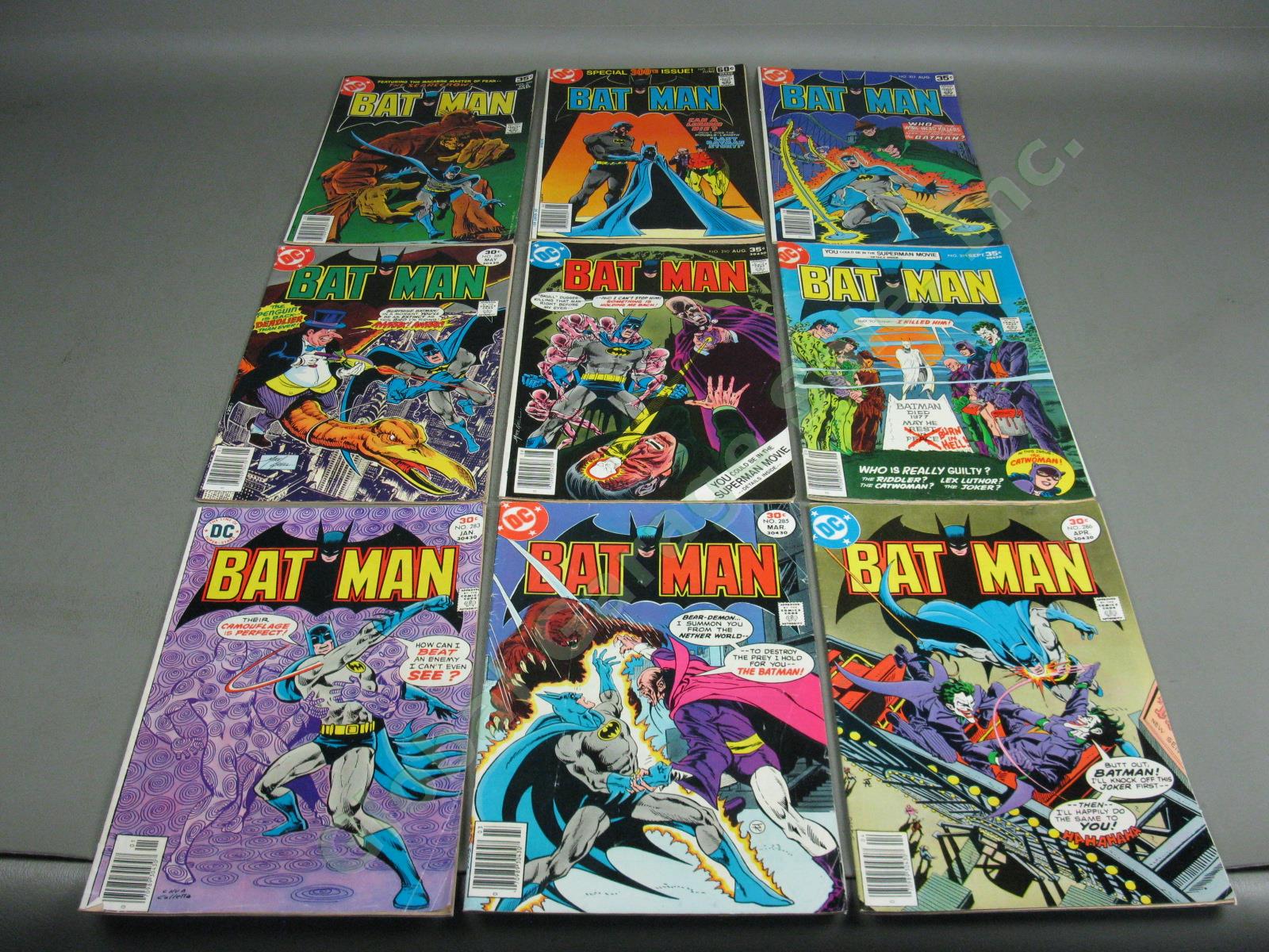 47 Vtg 1970s DC Comics Detective Batman Lot Neal Adams Limited Collector Edition 4