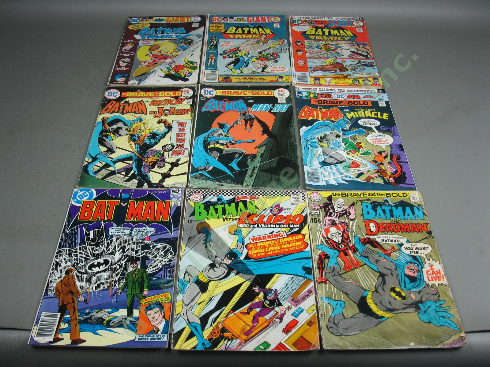 47 Vtg 1970s DC Comics Detective Batman Lot Neal Adams Limited Collector Edition 5