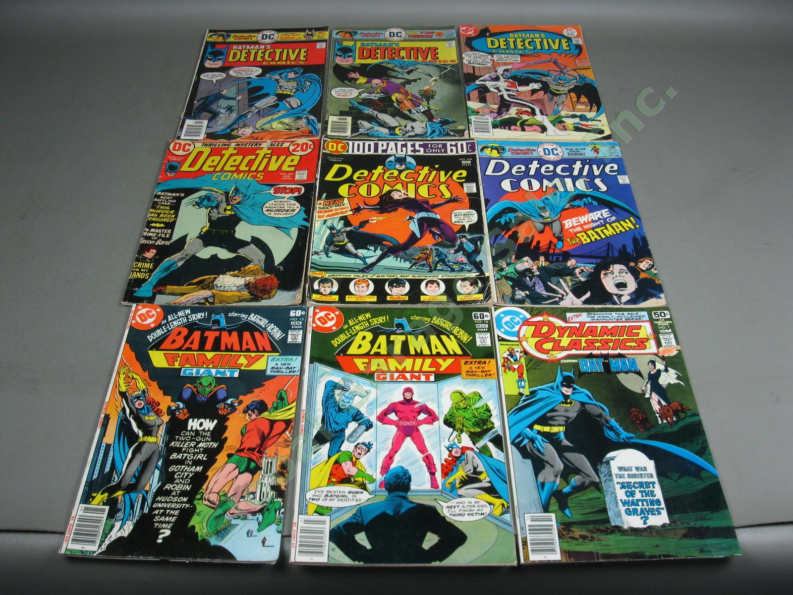 47 Vtg 1970s DC Comics Detective Batman Lot Neal Adams Limited Collector Edition 6