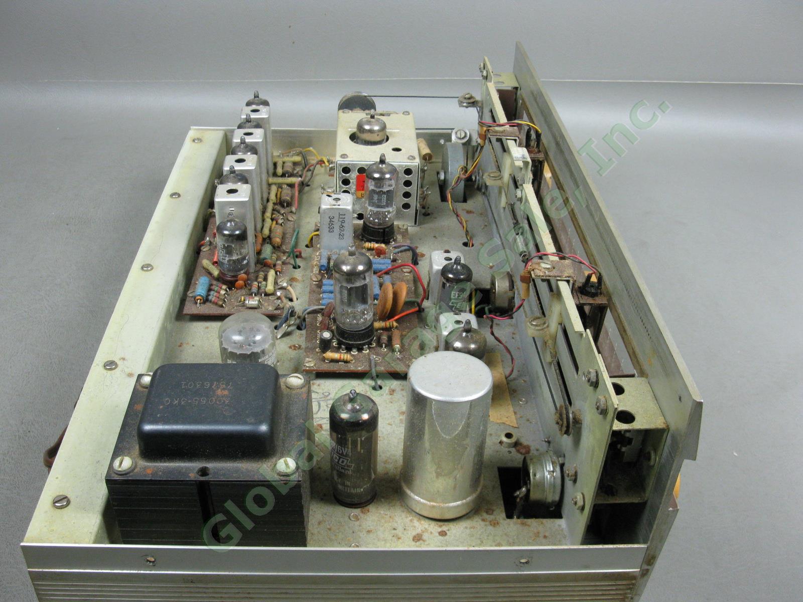 Vtg 1960s Eico ST97 Tube Stereo FM Radio Tuner W/ All Knobs Transformer Untested 12