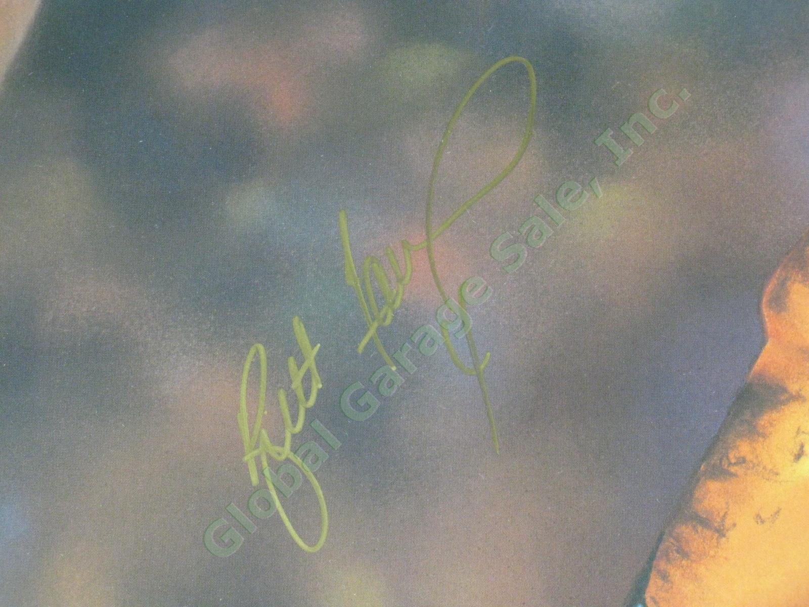 Brett Favre Signed Green Bay Packers Art Print Andrew Goralski Heart of Gold NR! 3