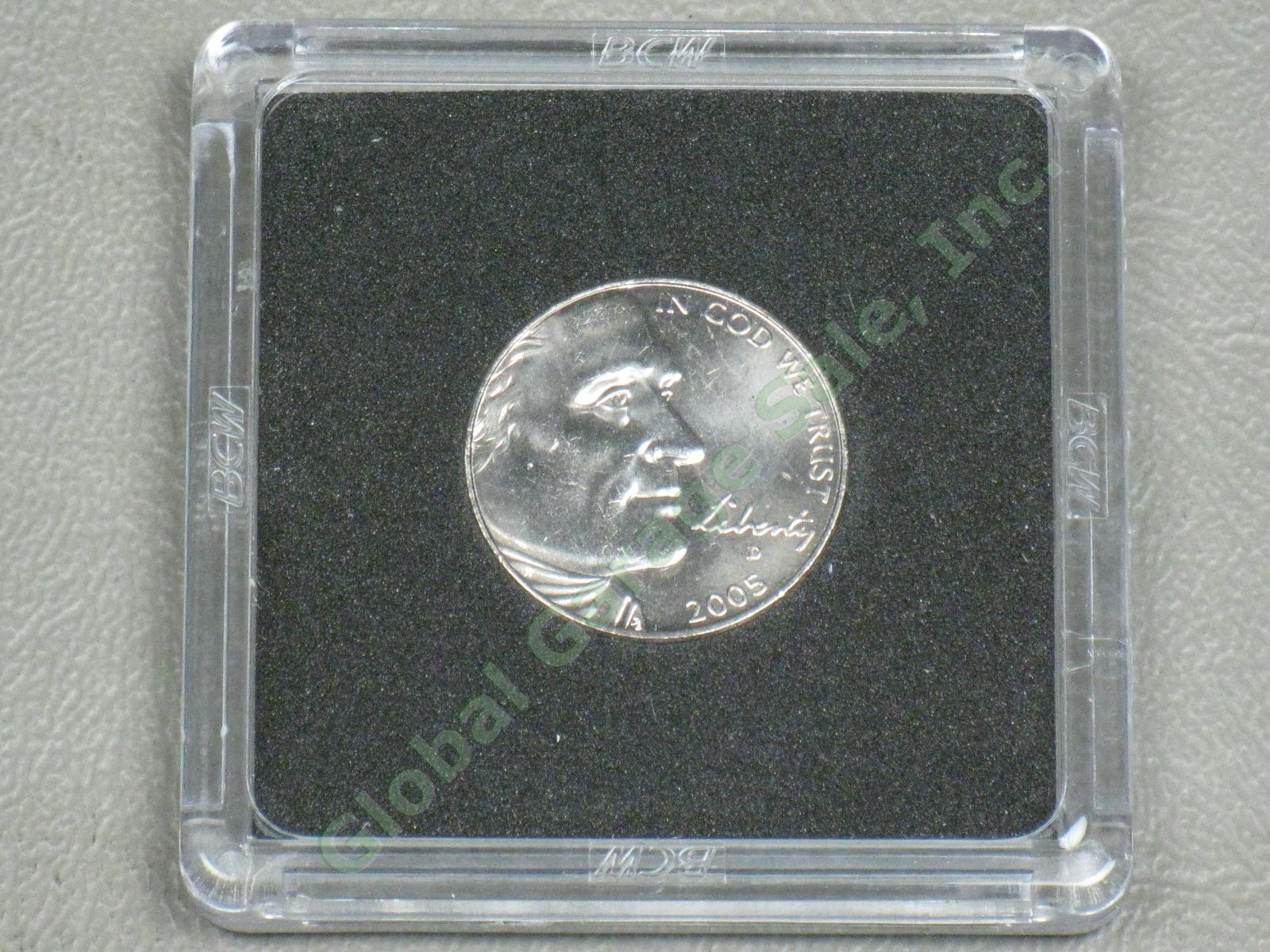 2005-D Jefferson Nickel Speared Wounded Bison Buffalo Rare Full Spear! NO RES!!! 3