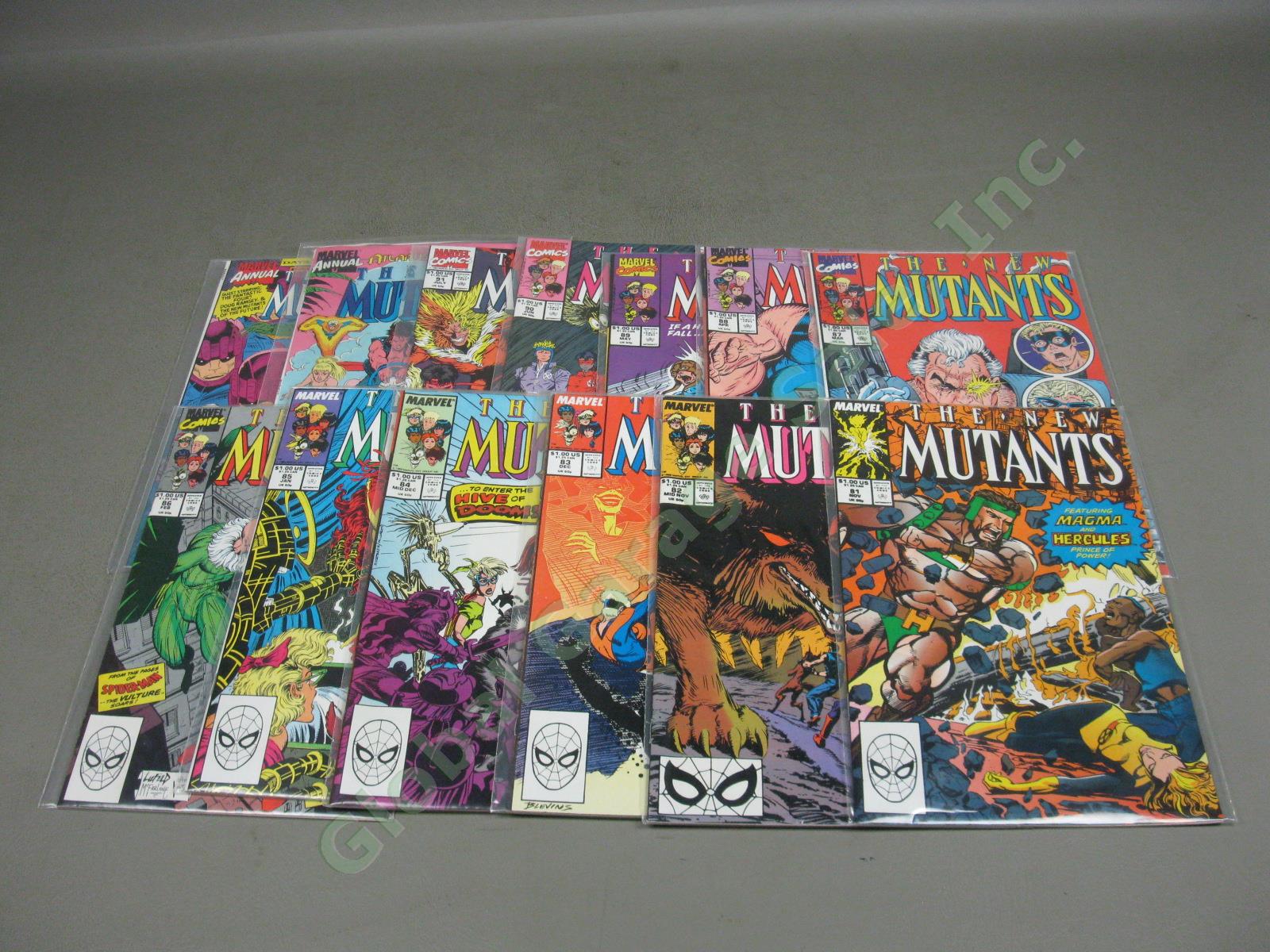 13 New Mutants Run Lot 81 82 83 84 85 86 87 1st First Print App Appearance Cable