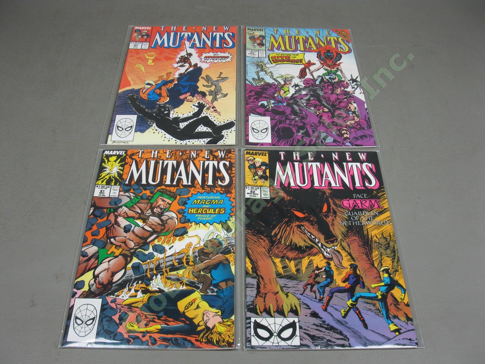 13 New Mutants Run Lot 81 82 83 84 85 86 87 1st First Print App Appearance Cable 1