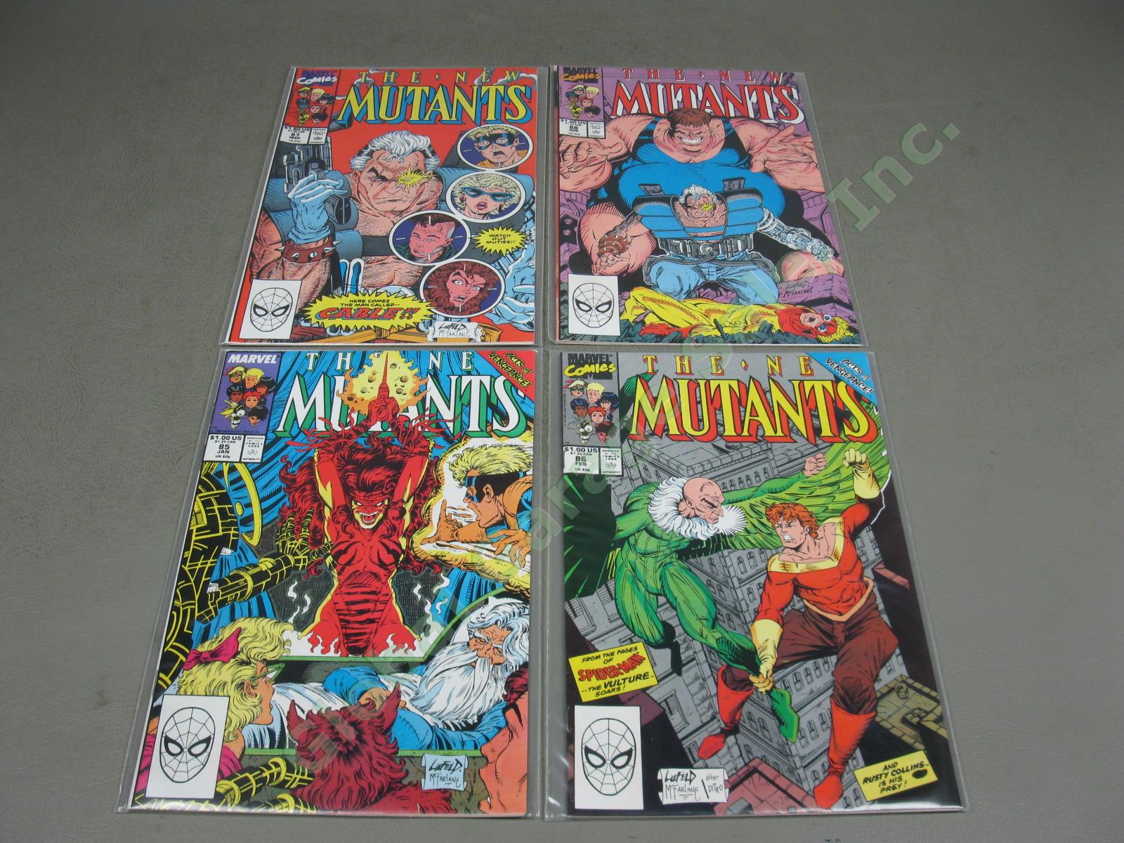 13 New Mutants Run Lot 81 82 83 84 85 86 87 1st First Print App Appearance Cable 3
