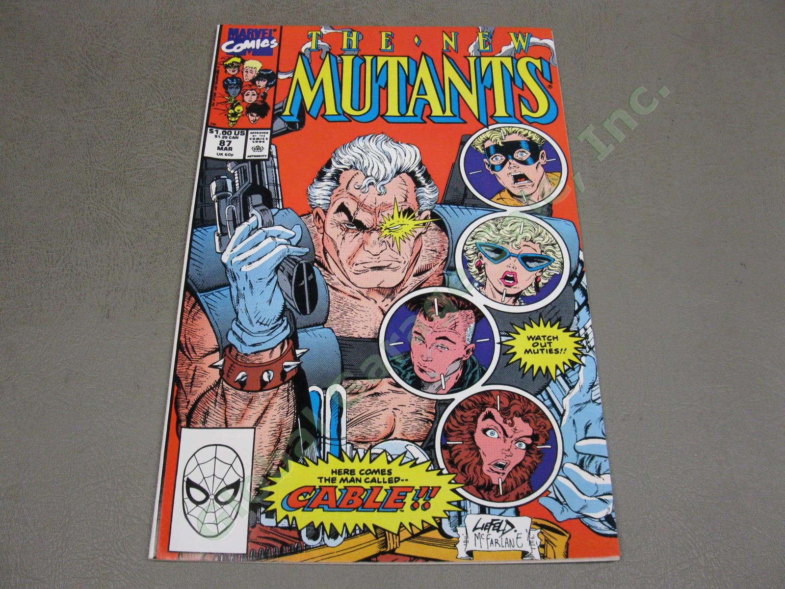13 New Mutants Run Lot 81 82 83 84 85 86 87 1st First Print App Appearance Cable 5