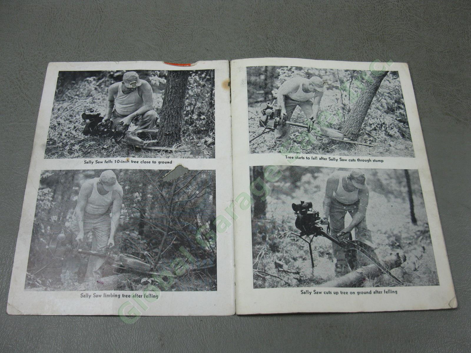 Vtg Chainsaw Catalog Manual Lot Cummings Sally Saw Reed-Prentice Strunk Terrill 2