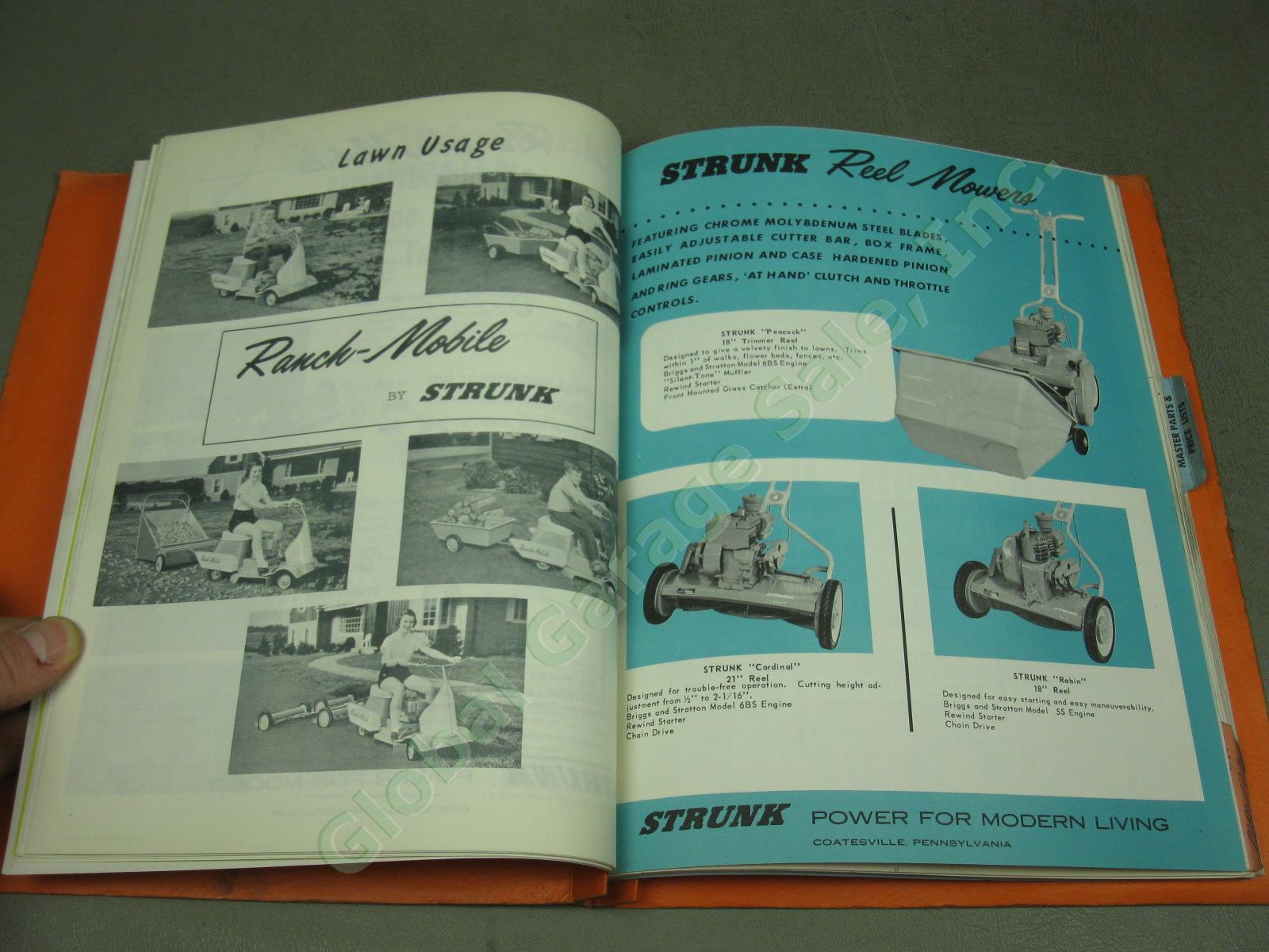 Vtg Chainsaw Catalog Manual Lot Cummings Sally Saw Reed-Prentice Strunk Terrill 9