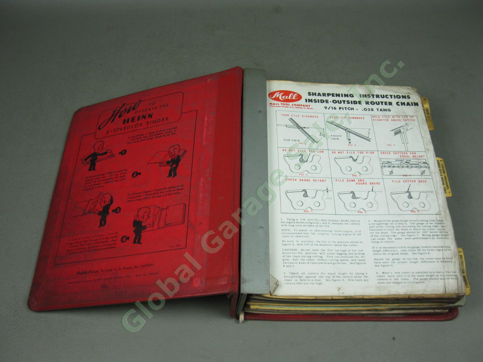 Vtg Mall Tool Co Gas Powered Chainsaw Sales Service Manual Part Price List Lot 2