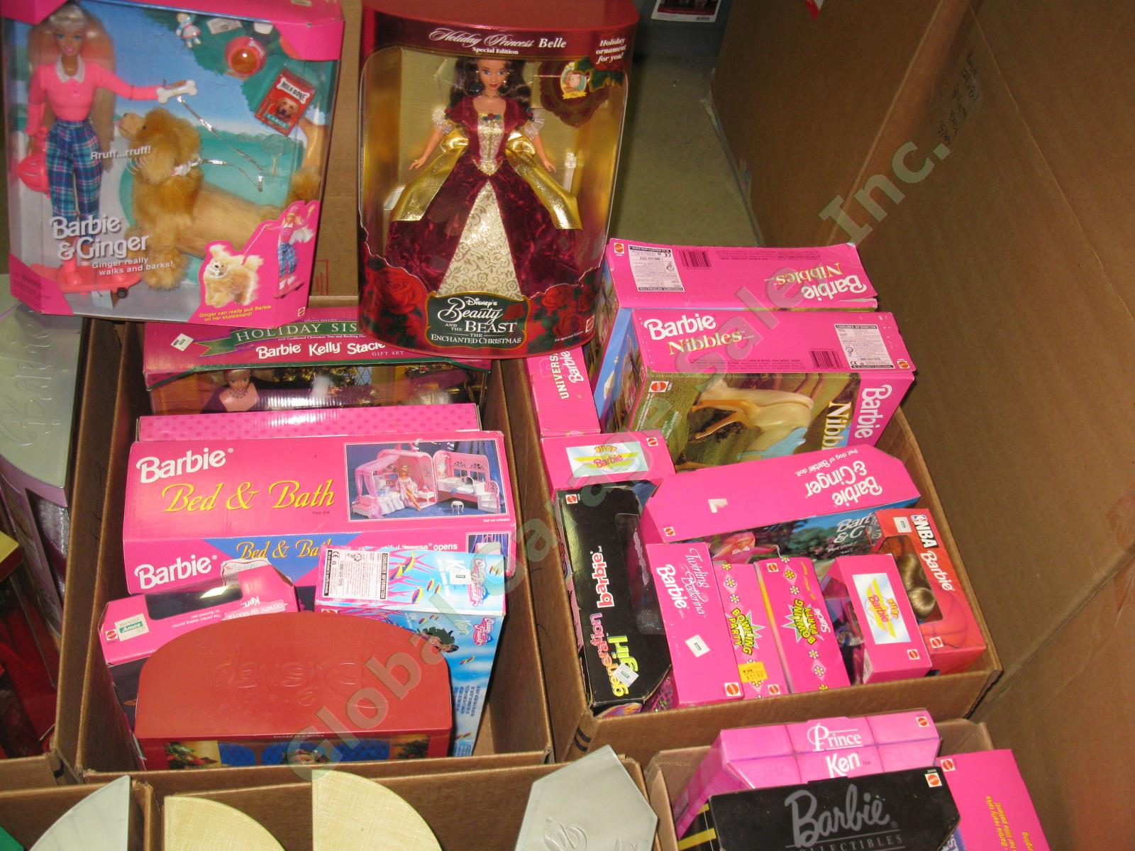 HUGE BARBIE DOLL COLLECTION 50++ Most New Sealed Unopened Boxes 1990s+ 4