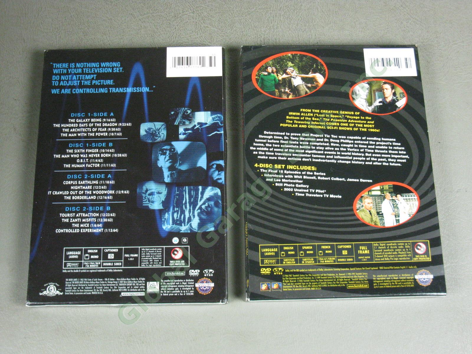 72-DVD Sci-Fi TV Lot Complete Twilight Zone Flash Gordon Battlestar Galactica ++ 13