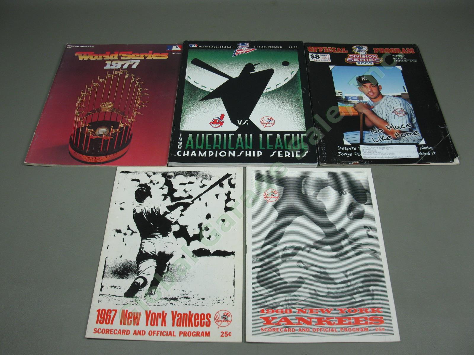 41 NY Yankees Yearbooks Lot Every One From 1967-2007 + 2 Scorecards + 3 Programs 1