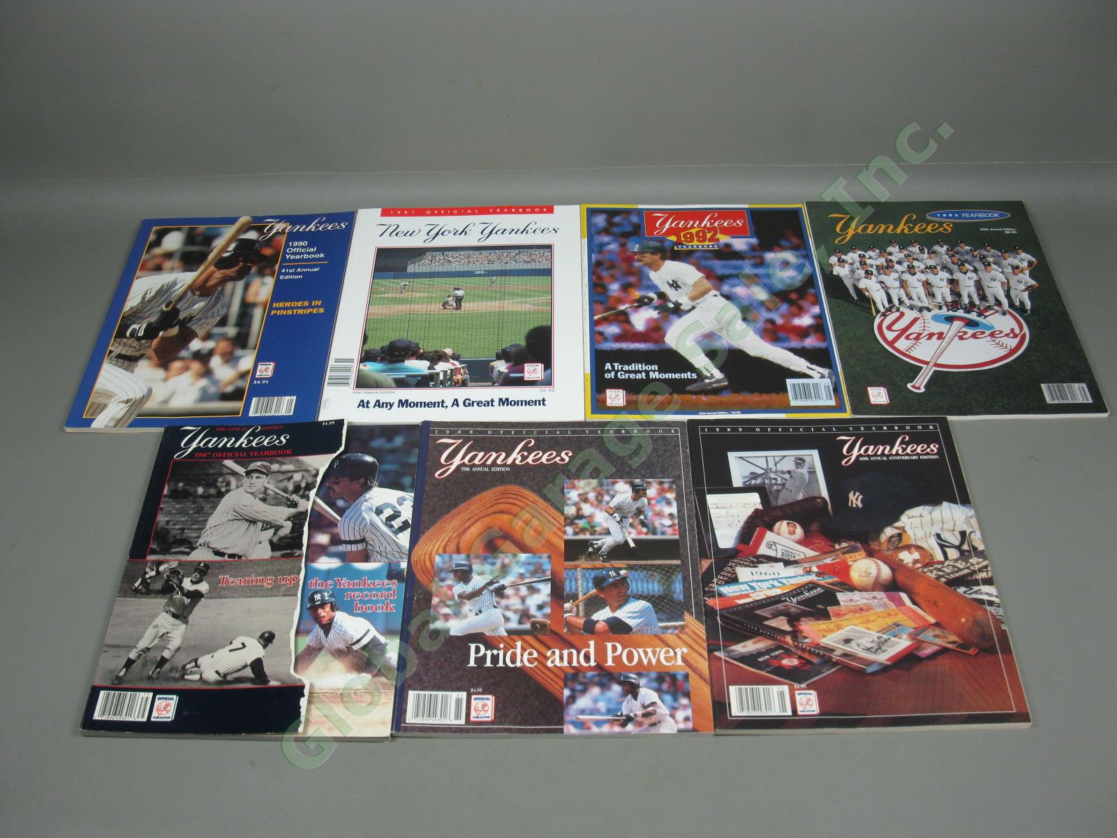 41 NY Yankees Yearbooks Lot Every One From 1967-2007 + 2 Scorecards + 3 Programs 6