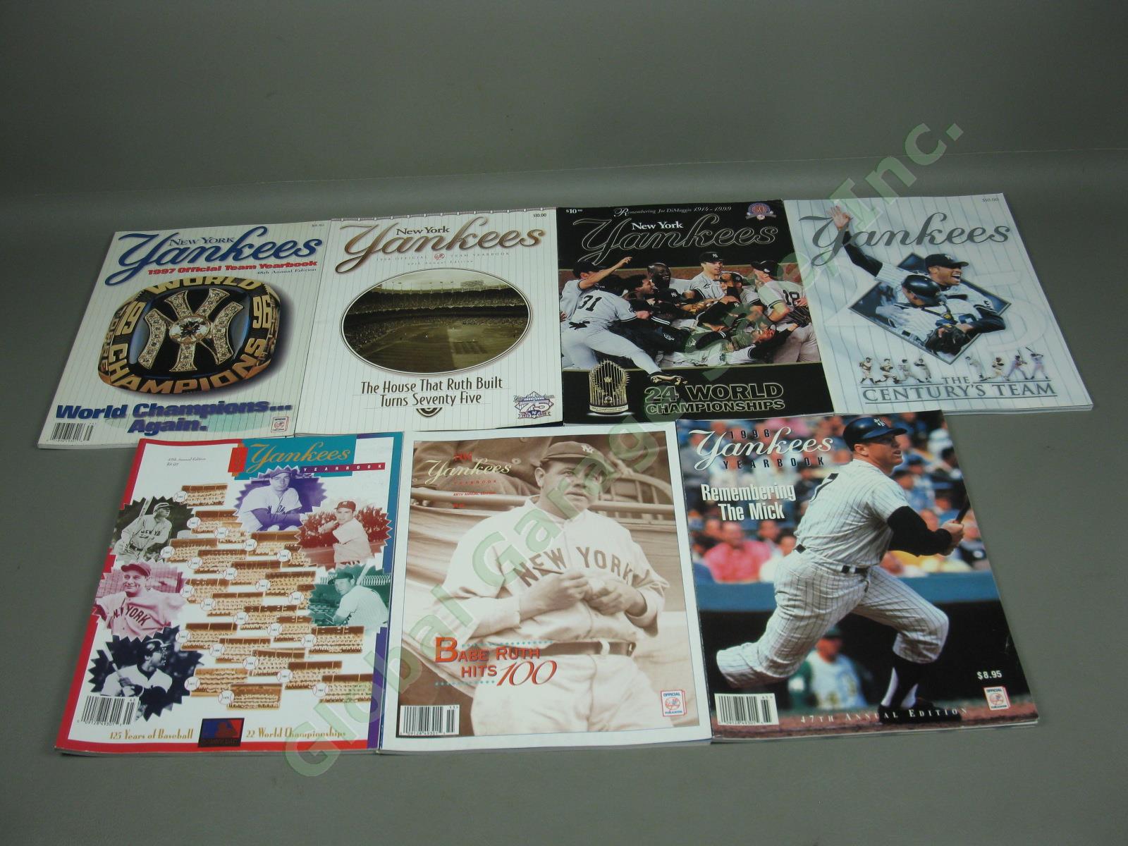 41 NY Yankees Yearbooks Lot Every One From 1967-2007 + 2 Scorecards + 3 Programs 7
