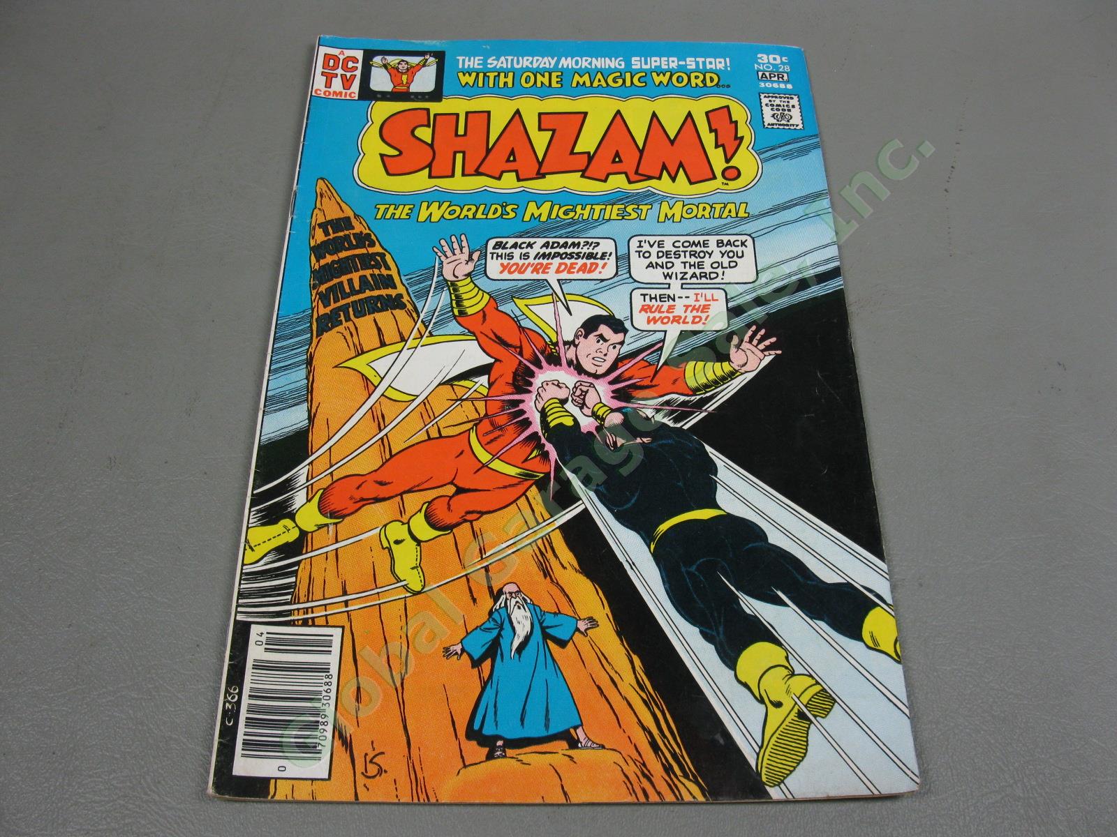 Rare Vtg 1977 DC Comics Shazam #28 1st First Modern App Appearance Black Adam NR