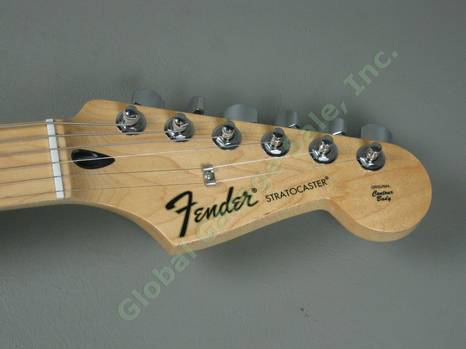 MINT! 2015 Fender David Lozeau Blue Dragon Stratocaster Electric Guitar w/Case 11