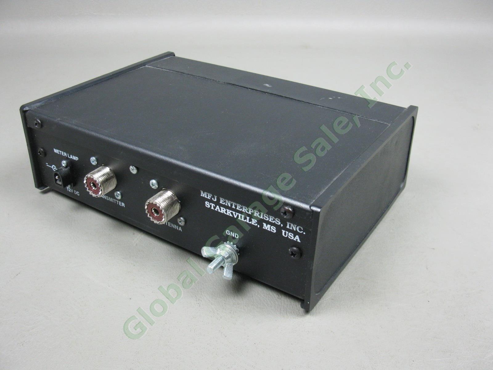 MFJ-945E HF Mobile Antenna Tuner Cross-Needle SWR/Wattmeter Manual Schematic Box 3