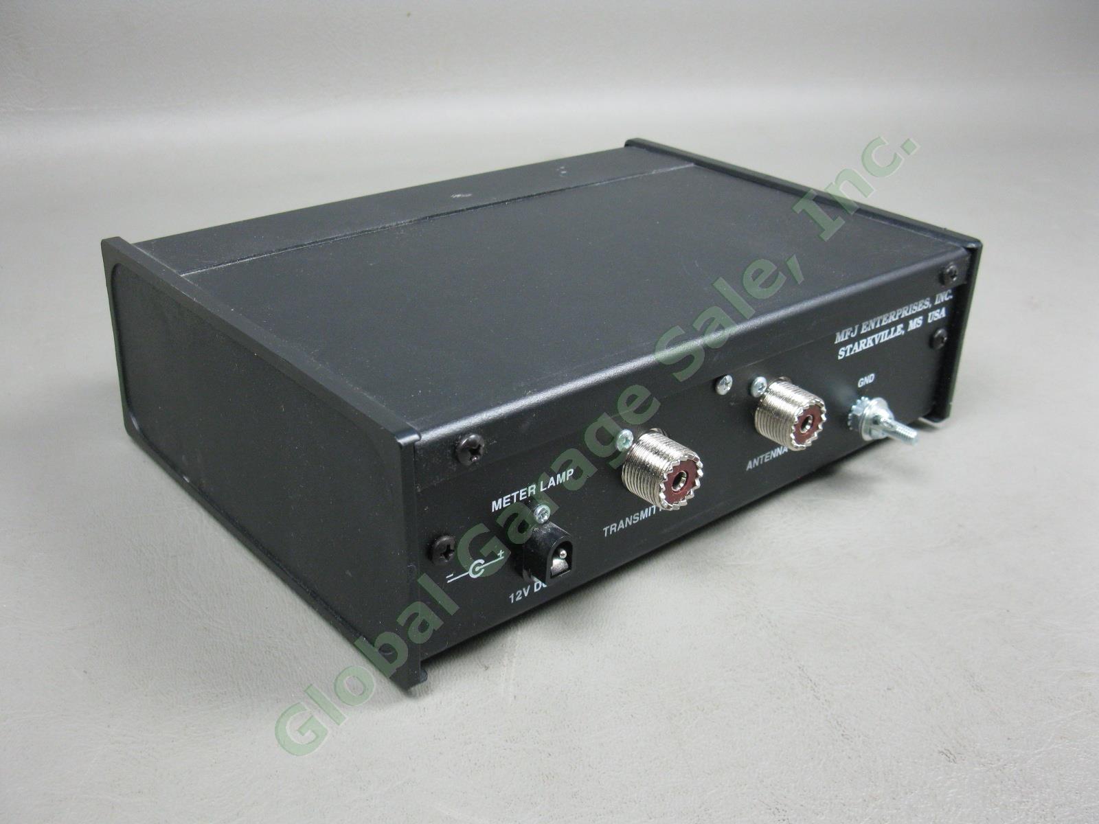 MFJ-945E HF Mobile Antenna Tuner Cross-Needle SWR/Wattmeter Manual Schematic Box 4
