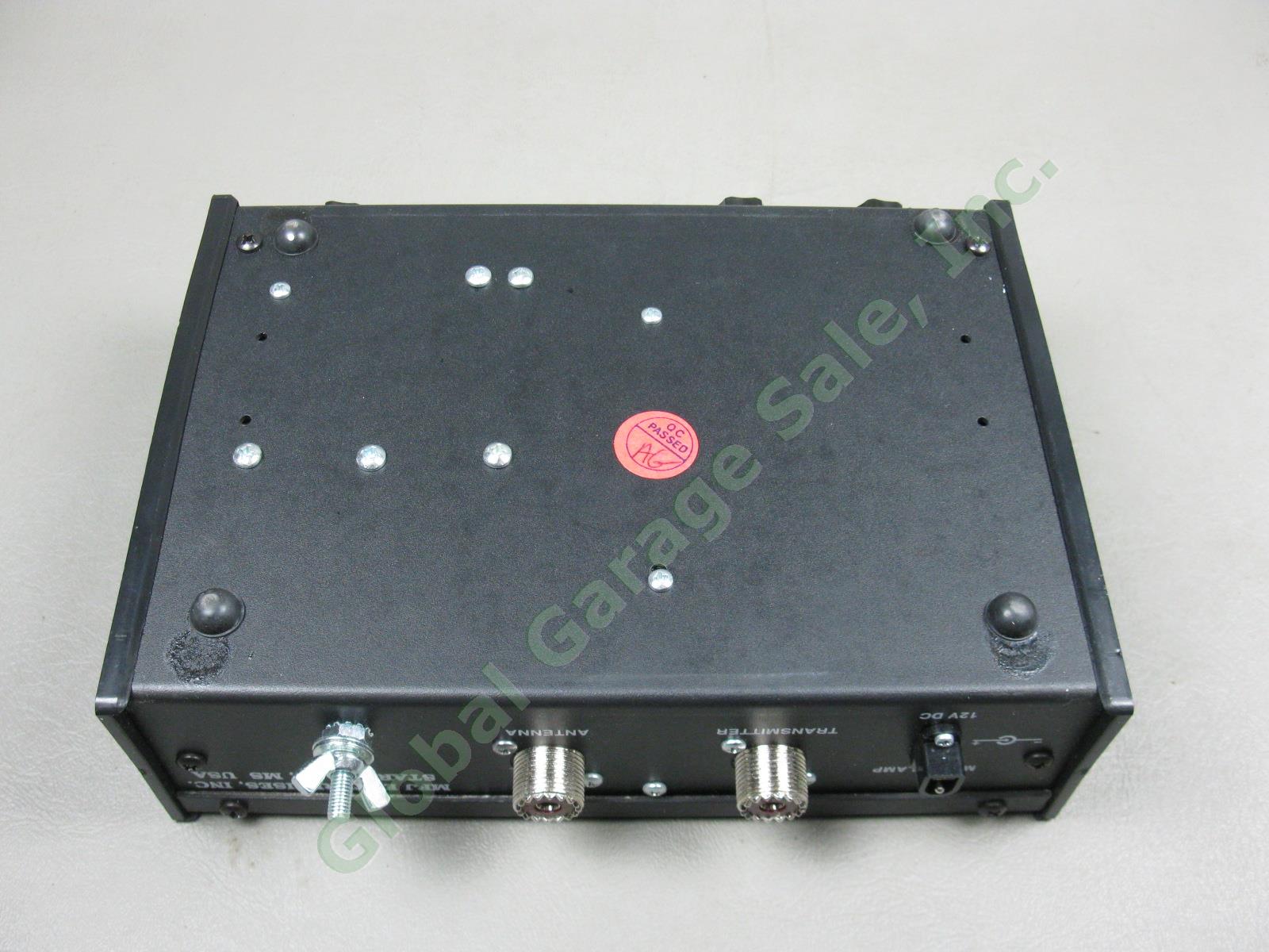 MFJ-945E HF Mobile Antenna Tuner Cross-Needle SWR/Wattmeter Manual Schematic Box 5