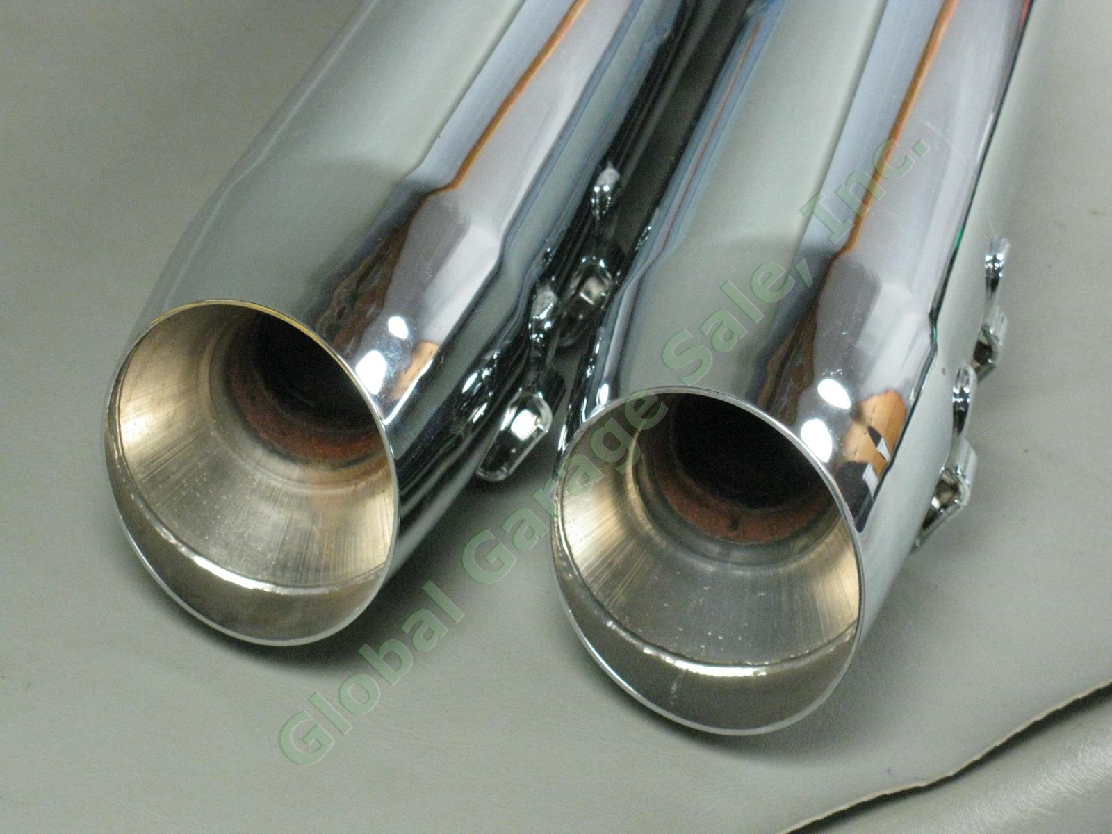 2013 Harley Davidson Street Glide Touring Exhaust Pipes + Slip-Ons + Heat Shield 9