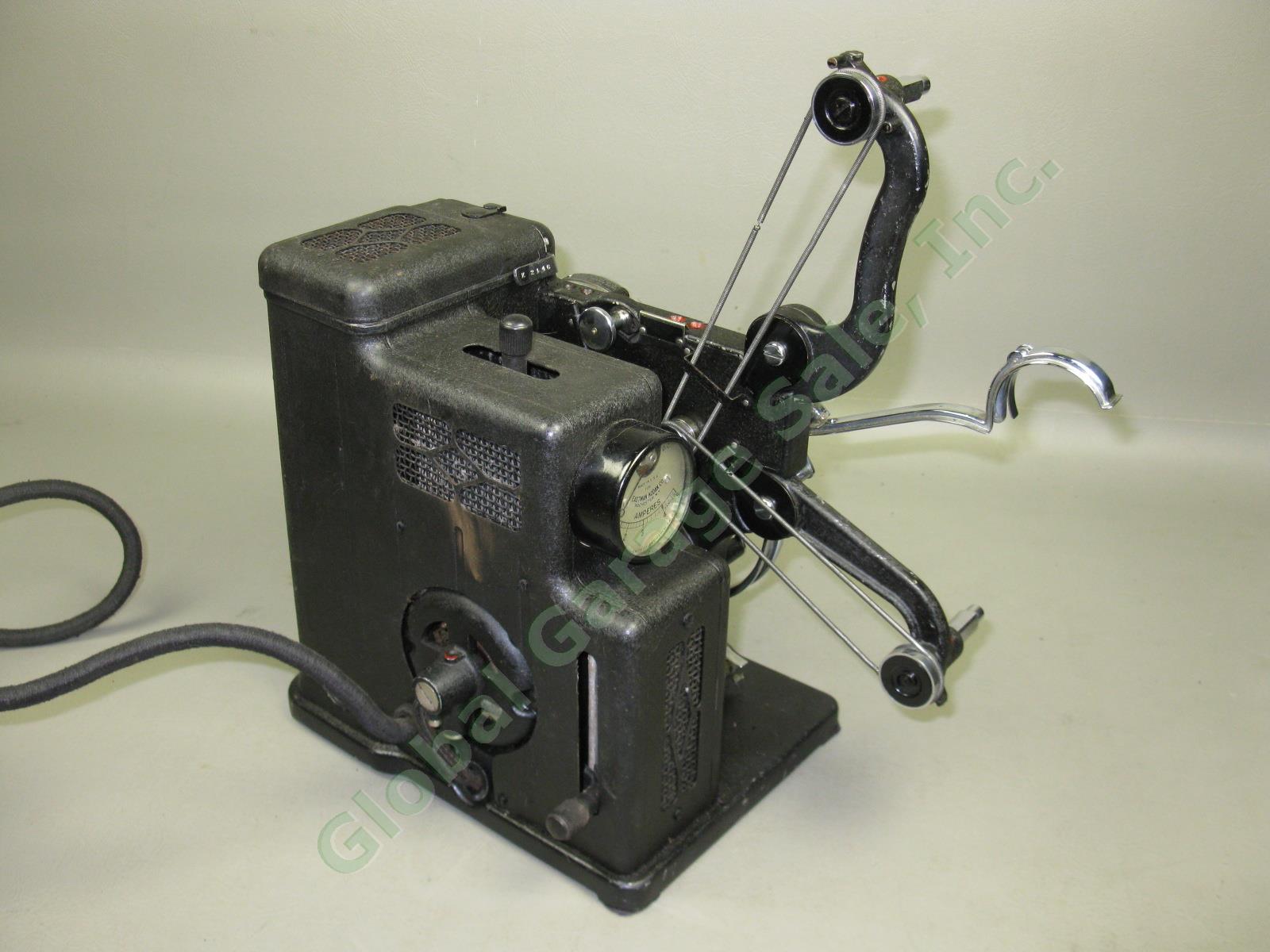 Vtg Antique Eastman Kodak Kodascope Model B 16mm Movie Film Projector + Case Lot 5