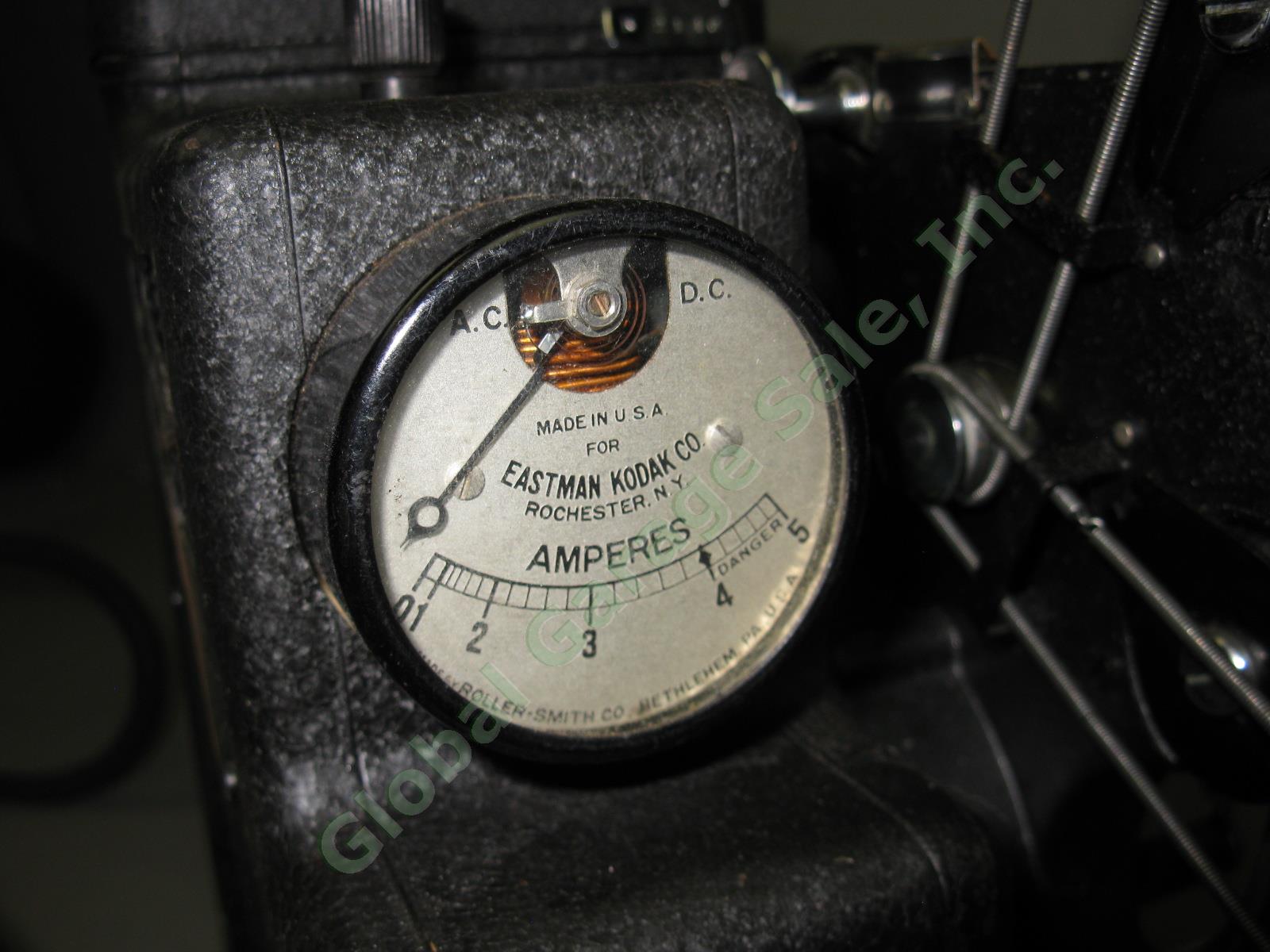 Vtg Antique Eastman Kodak Kodascope Model B 16mm Movie Film Projector + Case Lot 6