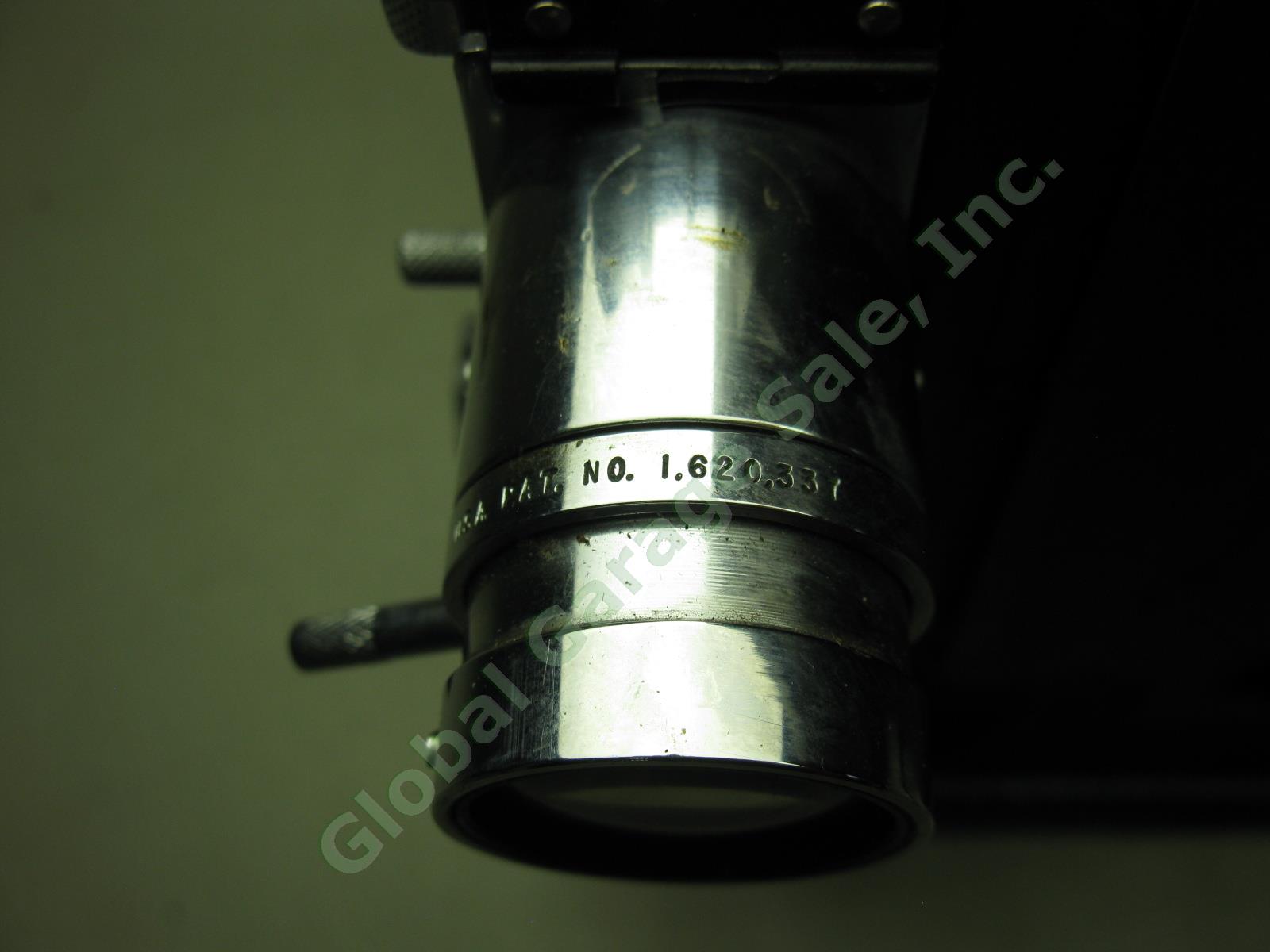 Vtg Antique Eastman Kodak Kodascope Model B 16mm Movie Film Projector + Case Lot 8