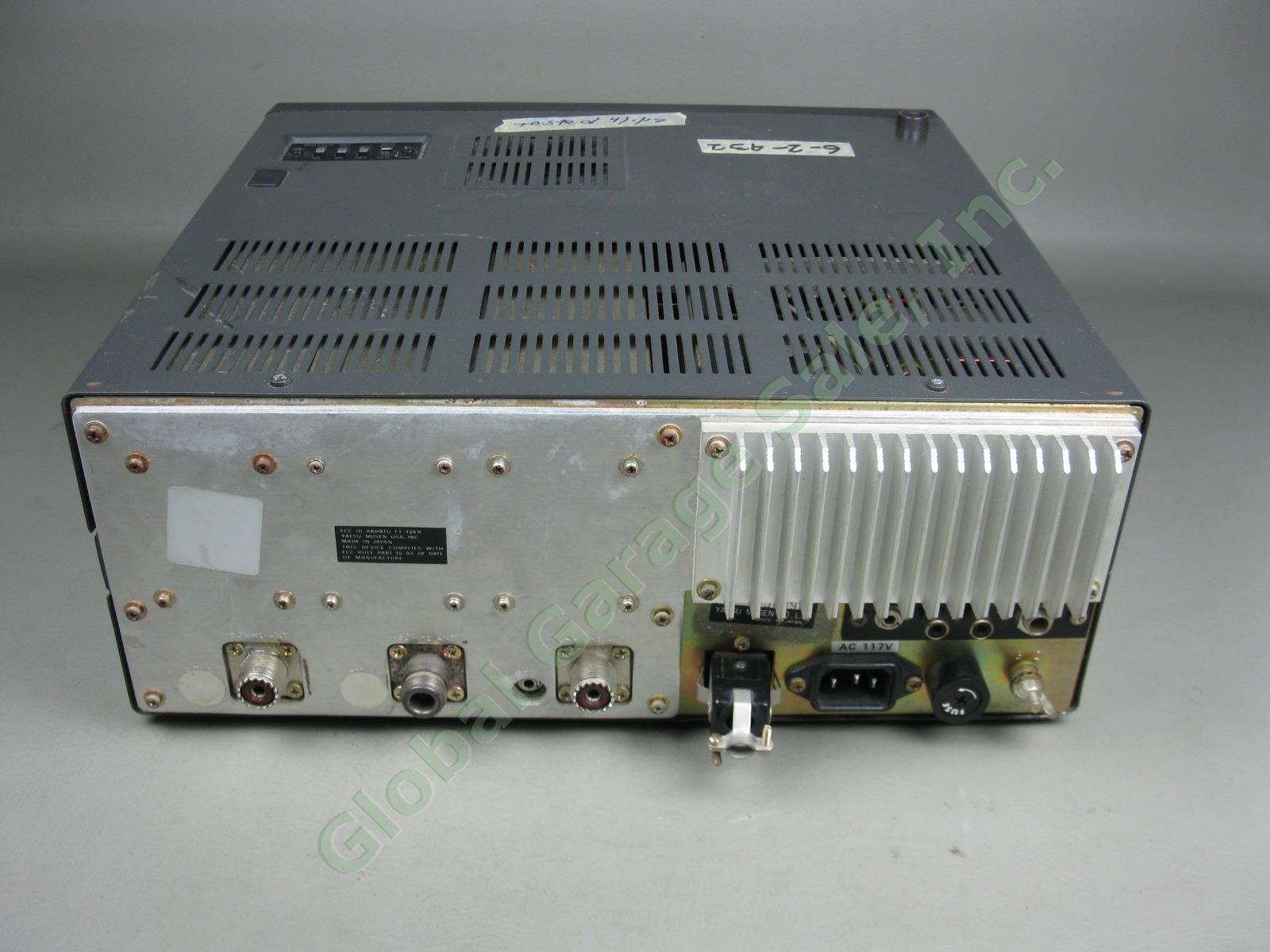 Yaesu FT-726R V/UHF All Mode Tribander Ham Radio Transceiver + YM-48 Mic Tested+ 6