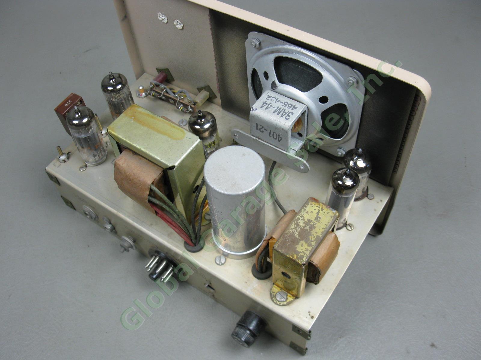Vtg Heathkit HW-30 The Twoer Two Meter Amateur Ham Radio Tube Transceiver No Mic 5