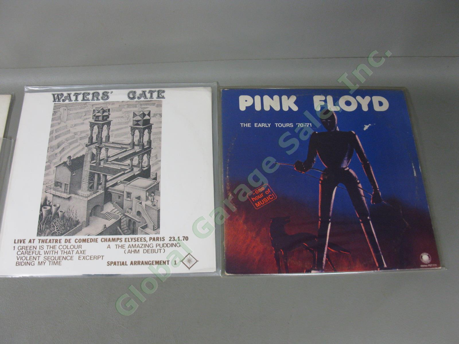Rare Vintage Pink Floyd Bootleg LP Record Albums Live Bootlegs ++ 7
