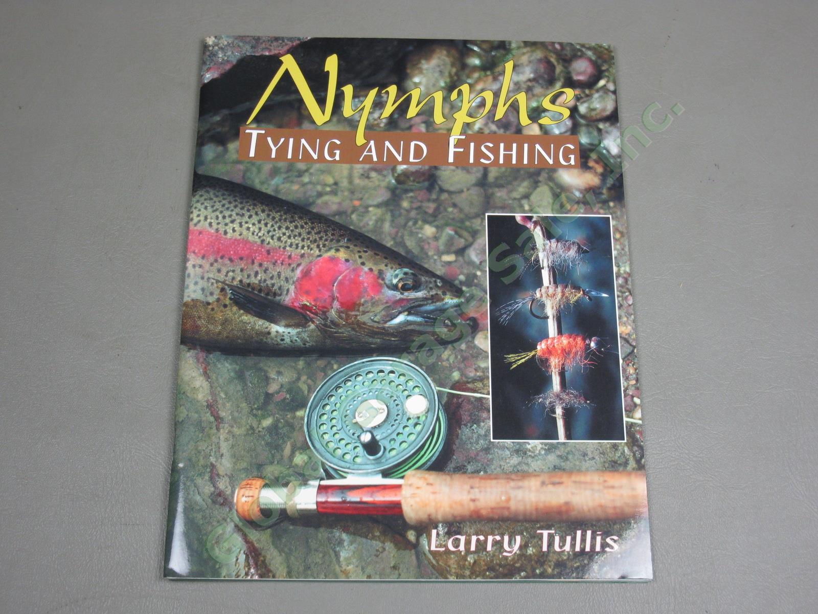 19 Fly Tying Manuals Fishing Books Lot Trout Flies Nymphs Tricos Emergers HC+ NR 7
